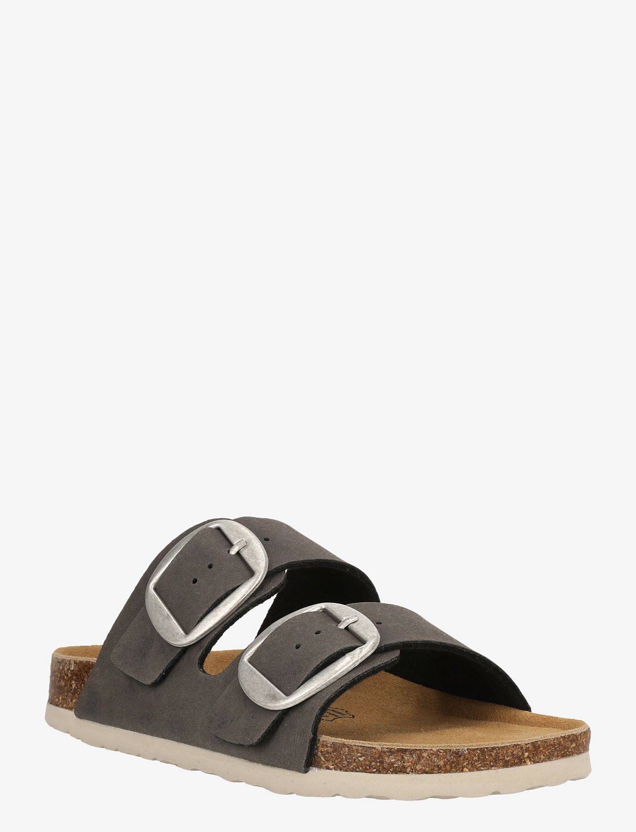 Cruz - Bundao W Cork Sandal - sandaler & tøfler - granite gray - 0