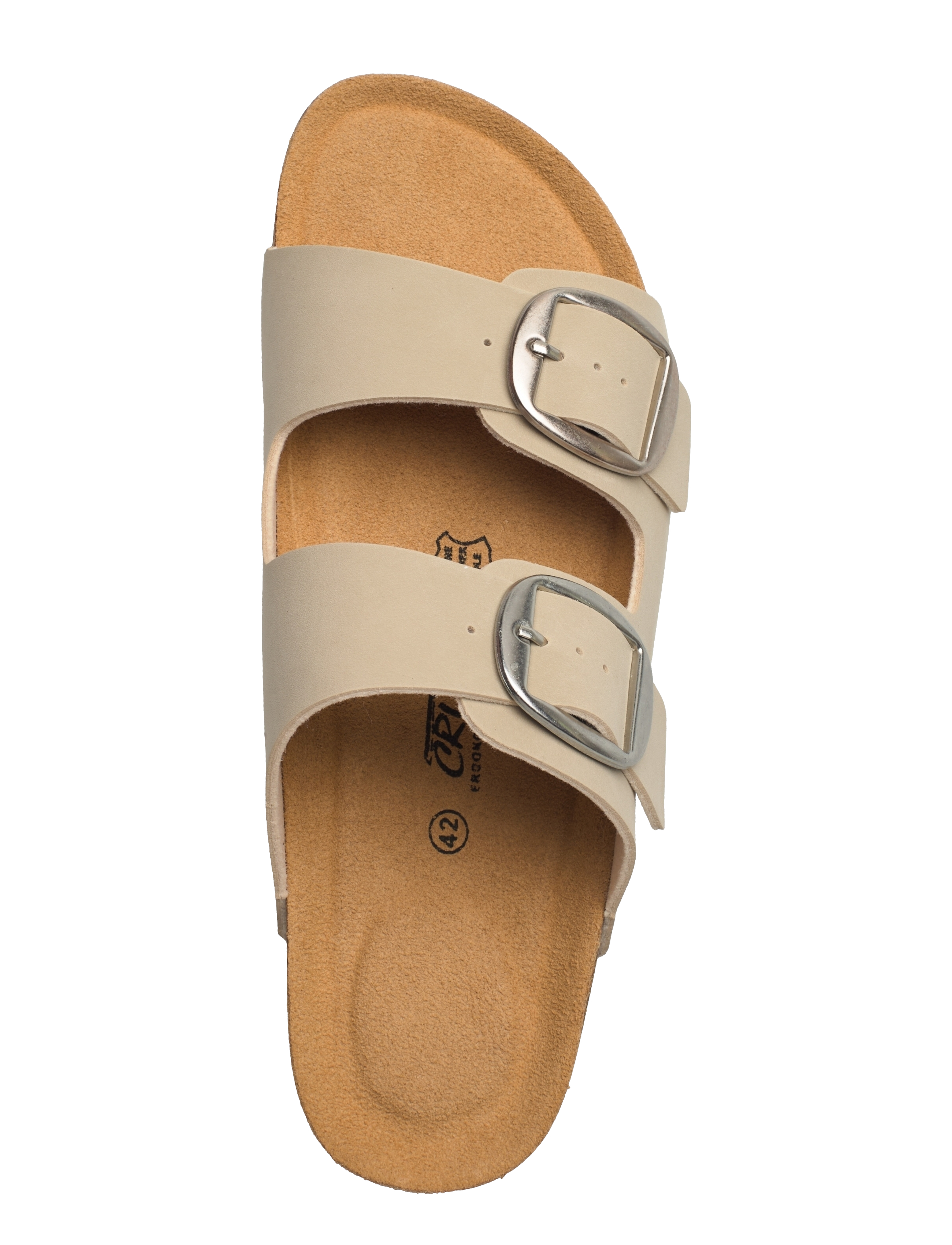 Cruz - Bundao W Cork Sandal - casual sandals - oatmeal - 3