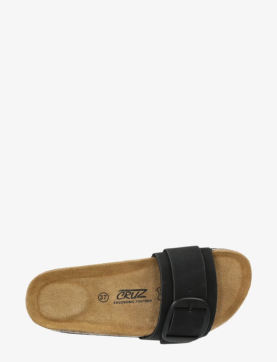 Cruz - Dreya W Cork Sandal - lässige sandalen - black - 5