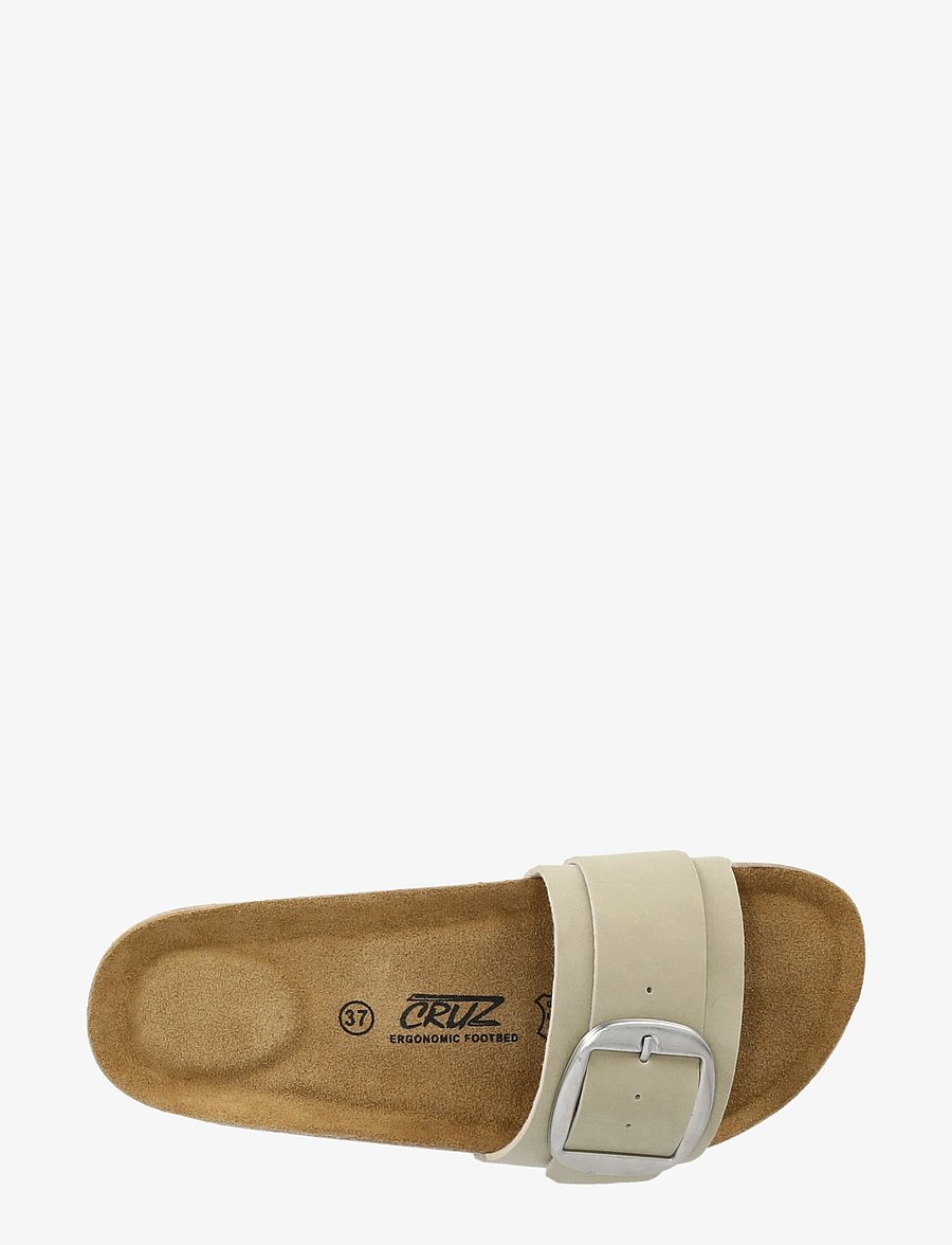 Cruz - Dreya W Cork Sandal - hversdags sandalar - oatmeal - 5