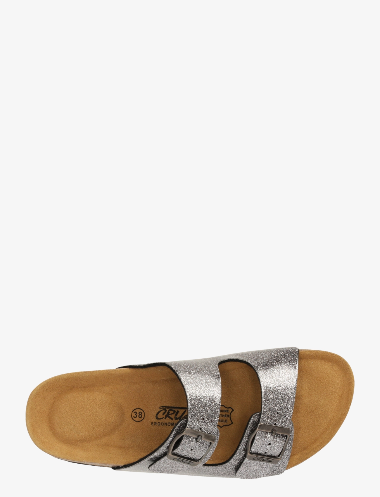 Cruz - Winsy W Cork Sandal - vabaajasandaalid - titanium grey - 5
