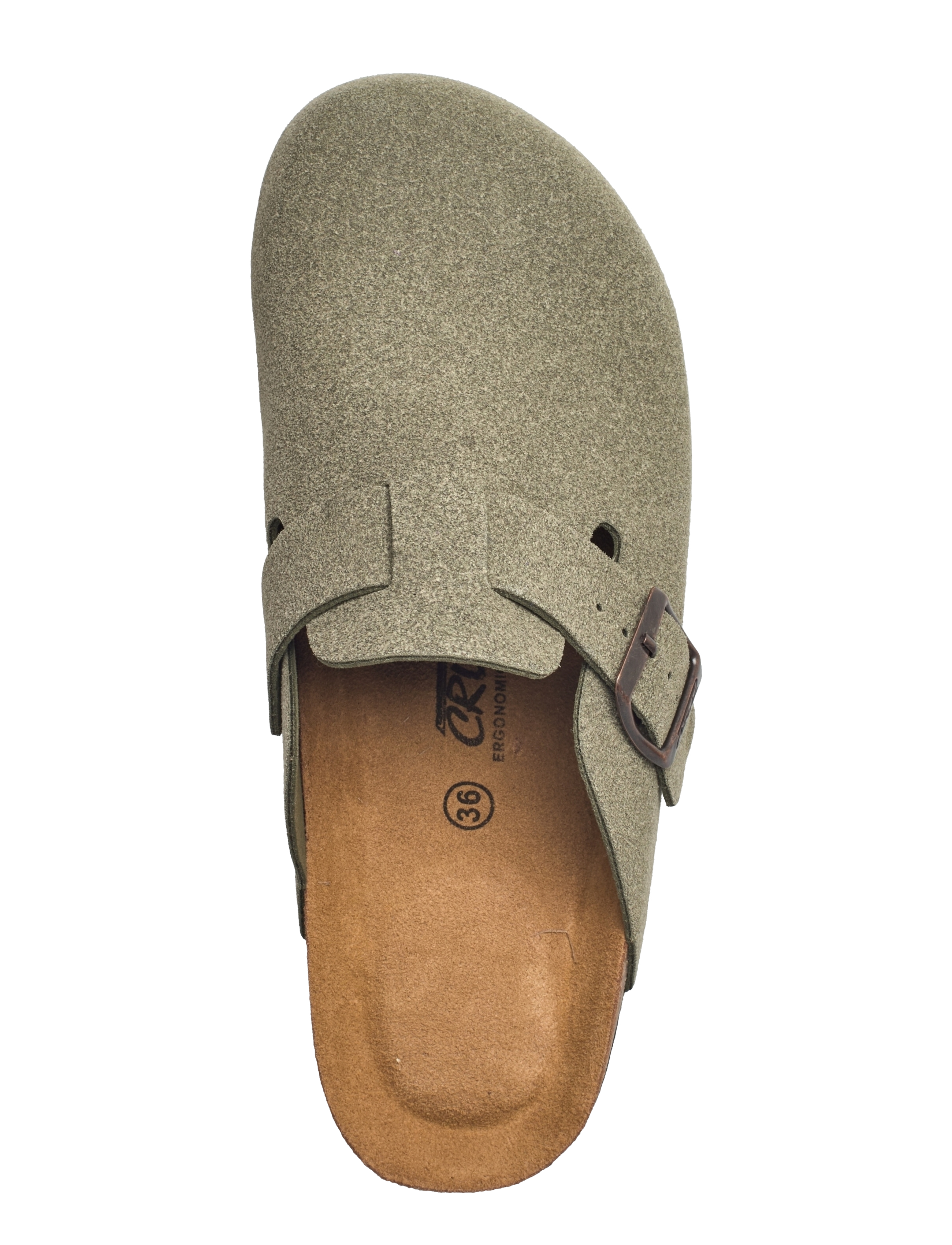 Cruz - Calchas Uni Cork Clog - shale green - 3