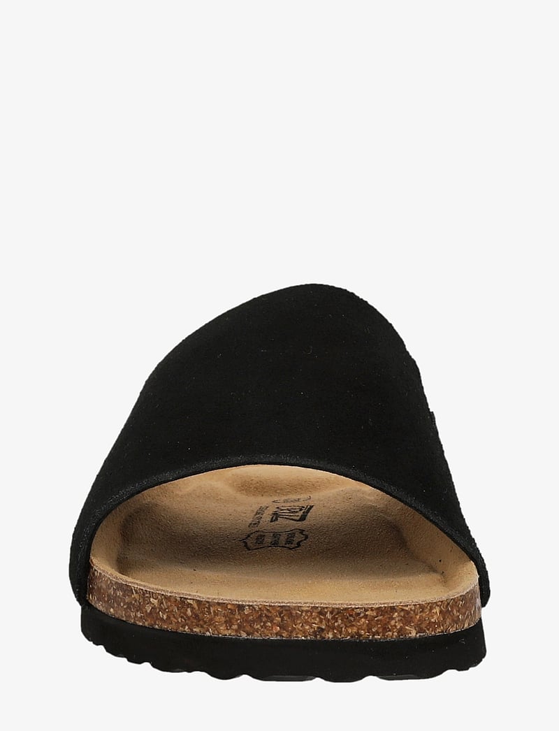 Cruz - Amarante W Leather Cork Sandal - sandaler & tofflor - black - 2