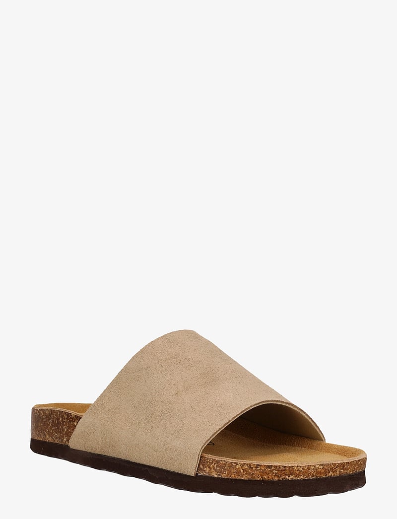 Cruz - Amarante W Leather Cork Sandal - sandaler & tøfler - timber wolf - 0