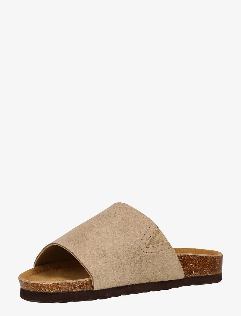 Cruz - Amarante W Leather Cork Sandal - sandaler & tøfler - timber wolf - 3