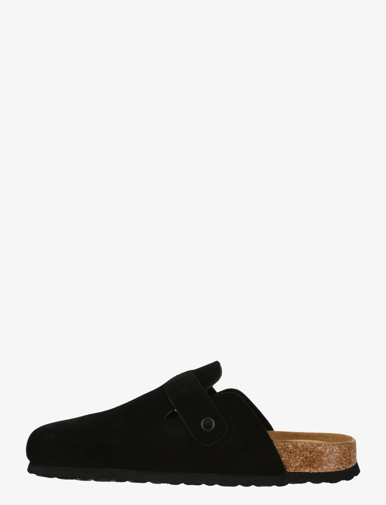 Cruz - Corwin Leather Cork Clog - sandaler & tøfler - black - 4
