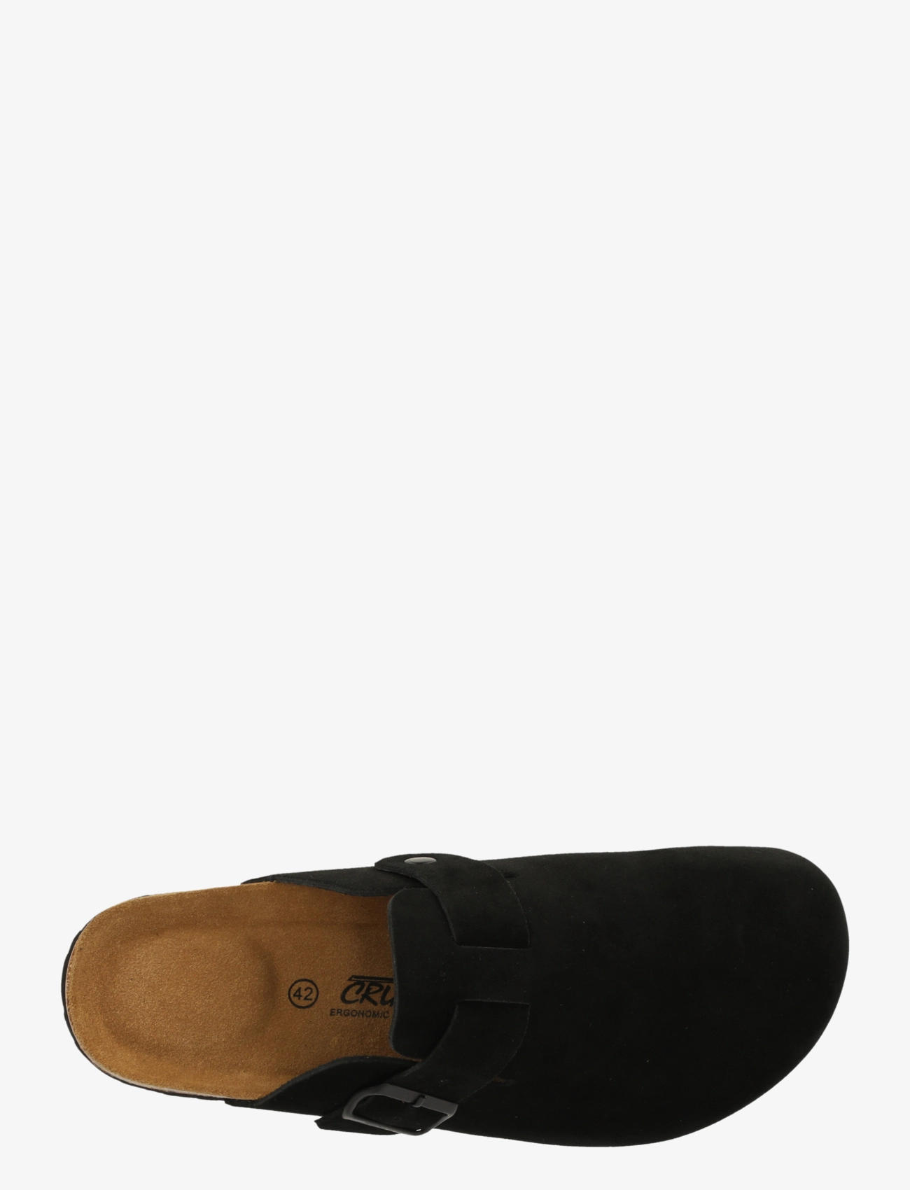 Cruz - Corwin Leather Cork Clog - sandaler & tøfler - black - 5