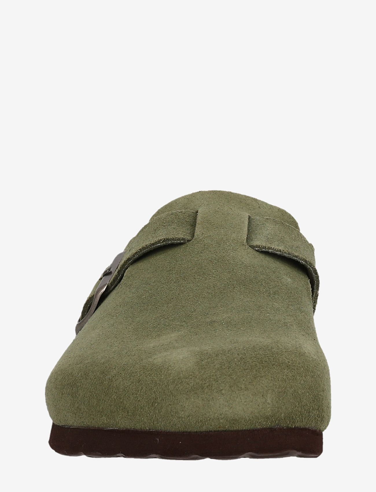 Cruz - Corwin Leather Cork Clog - sandaler & tøfler - deep lichen green - 2