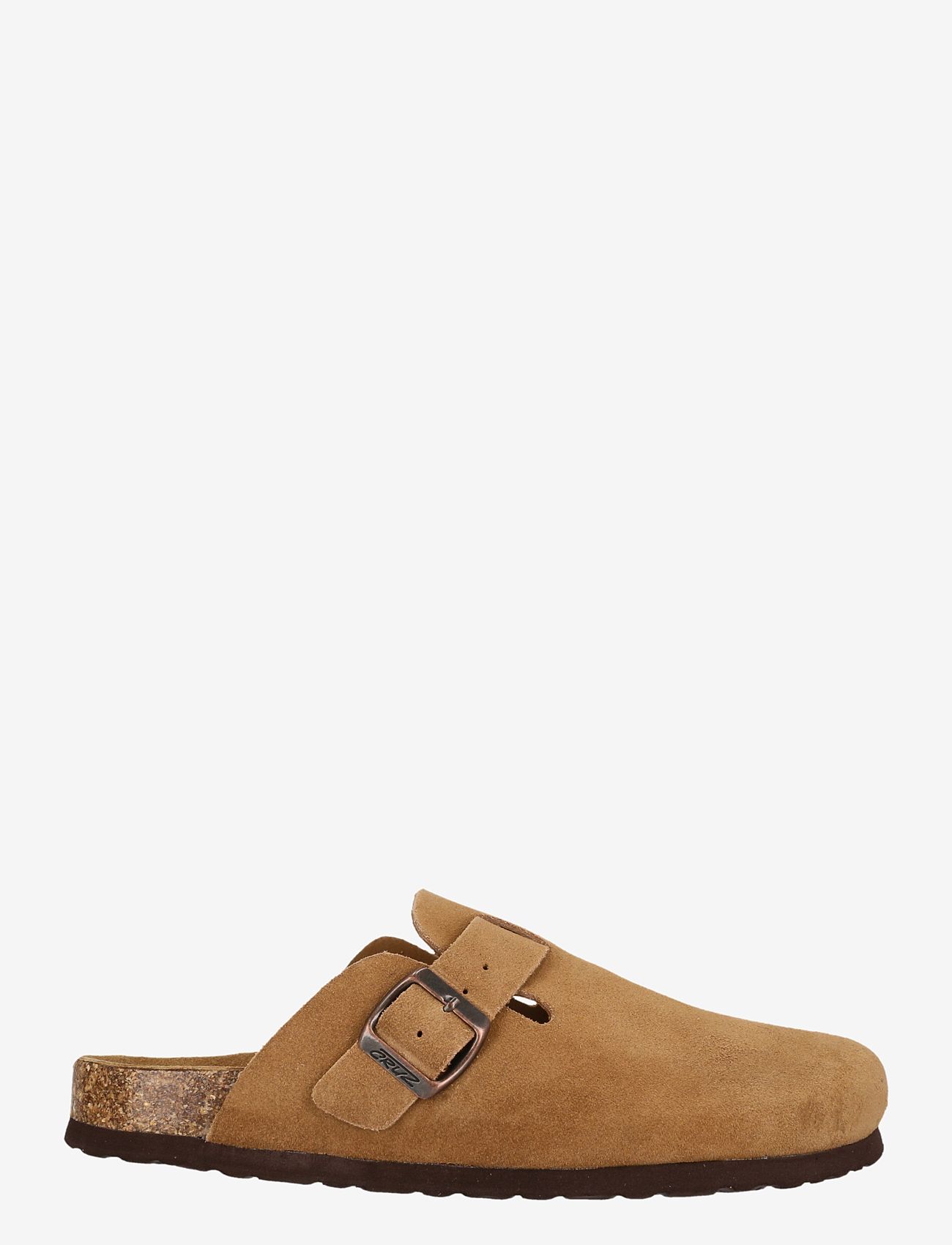 Cruz - Corwin Leather Cork Clog - sandaler & tofflor - toffee - 1