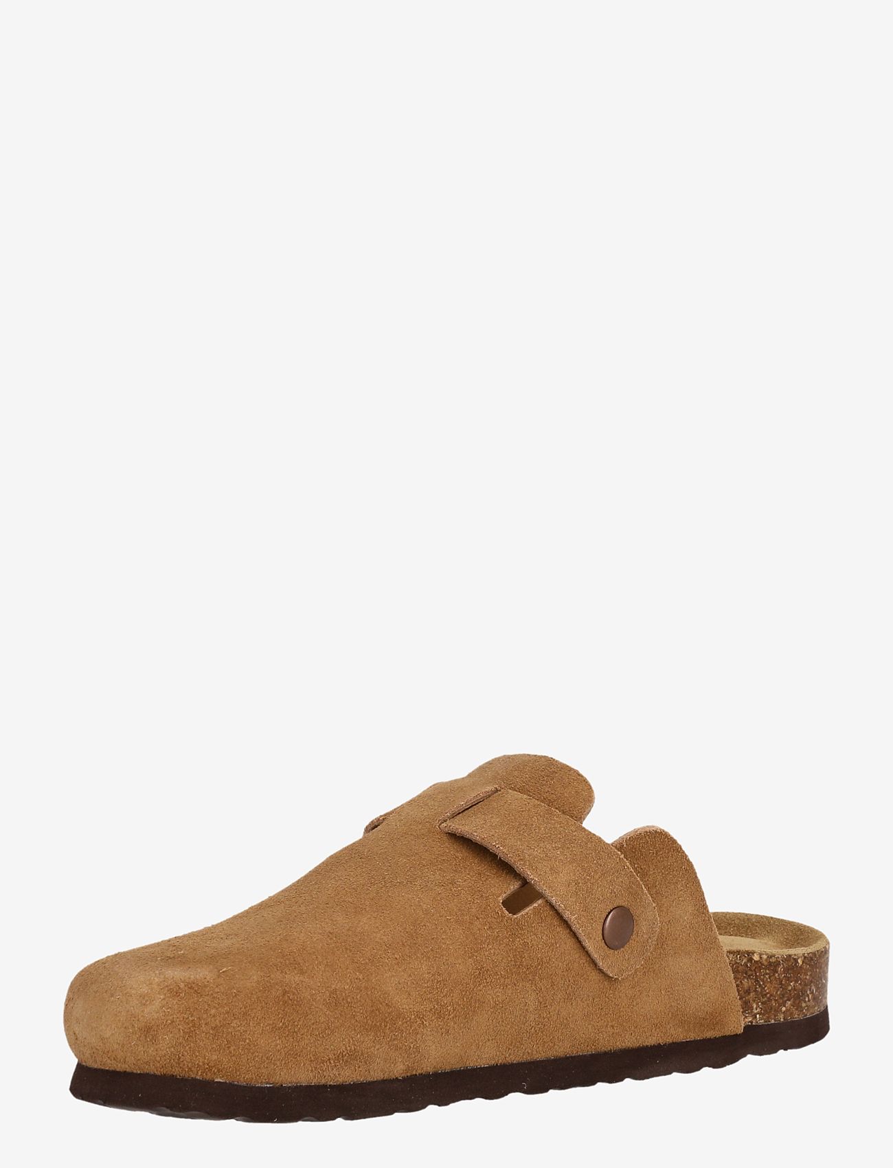 Cruz - Corwin Leather Cork Clog - sandaler & tofflor - toffee - 3