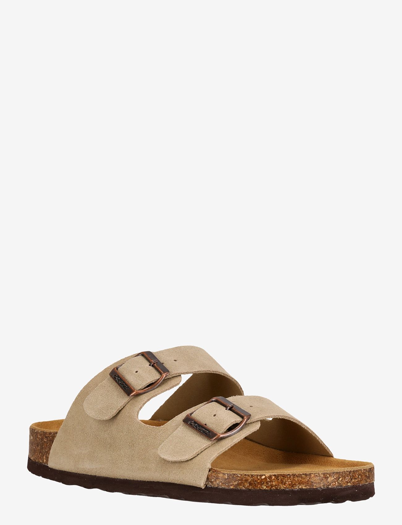 Cruz - Cosimo Leather Cork Sandal - vabaajasandaalid - timber wolf - 0