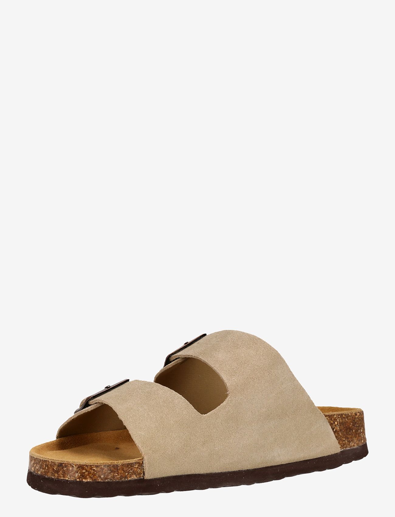 Cruz - Cosimo Leather Cork Sandal - vabaajasandaalid - timber wolf - 4