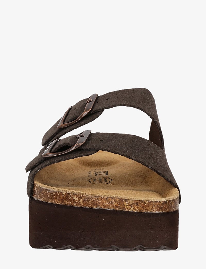 Cruz - Gaze W Leather Chunky Cork Sandal - sandały na co dzień - chocolate brown - 2