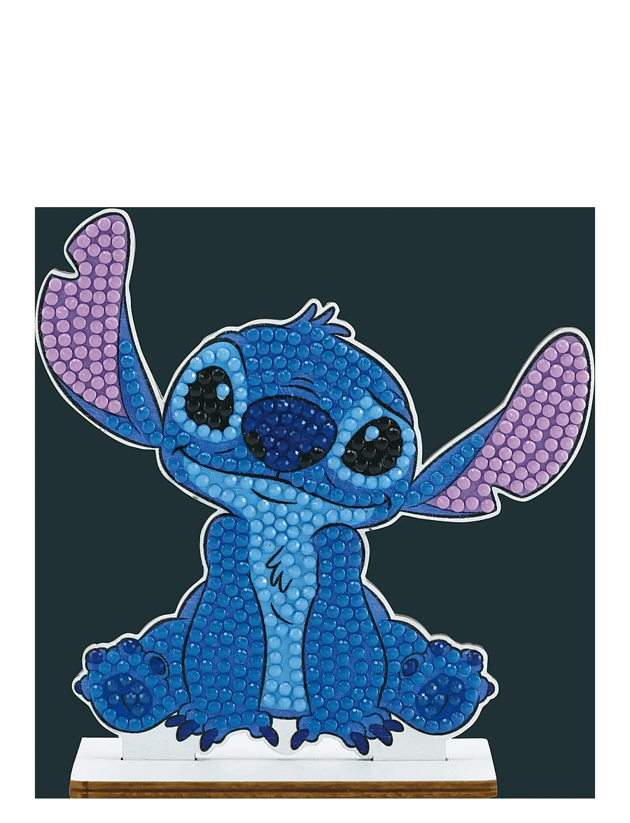 Crystal Art - Stitch, Crystal Art Buddies - pysselset - blue - 1