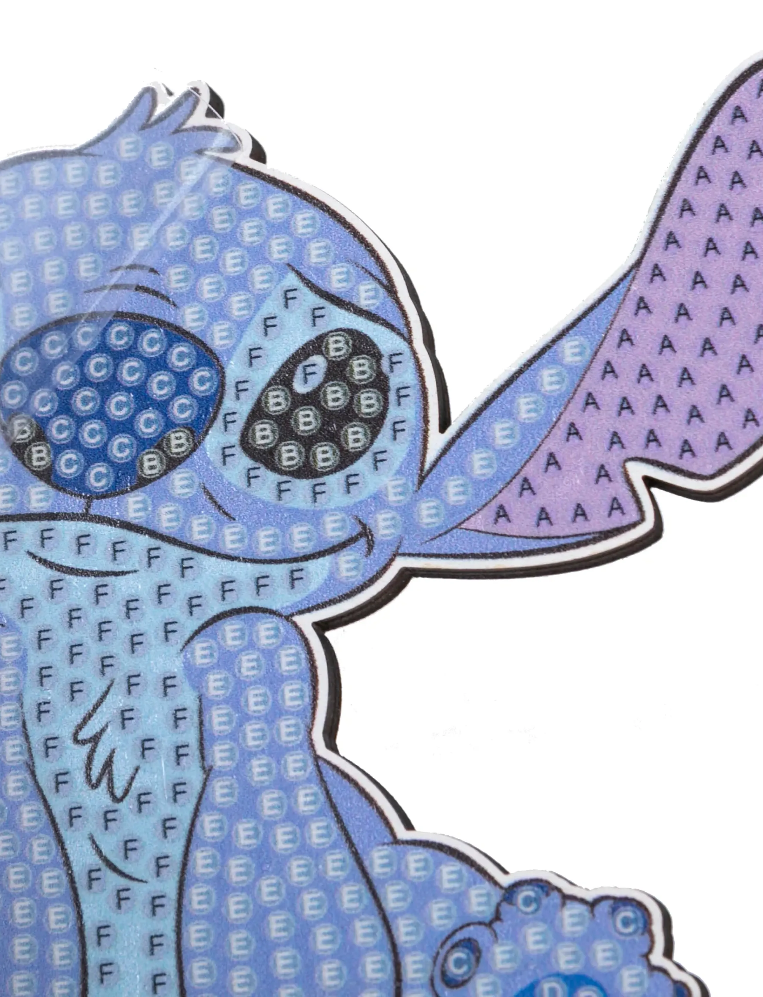 Crystal Art - Stitch, Crystal Art Buddies - pysselset - blue - 3