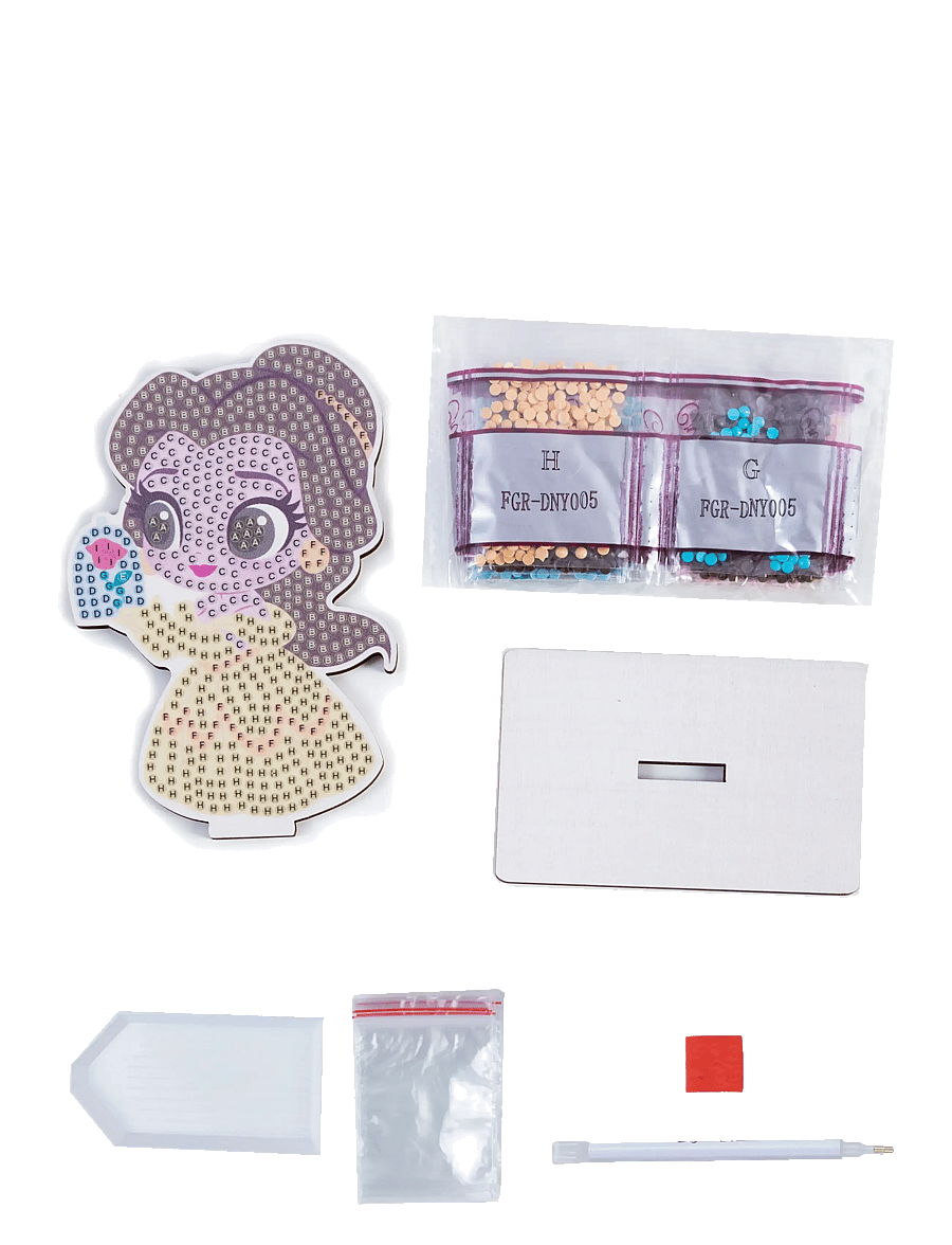Crystal Art - Belle, Crystal Art Buddies - askartelusetit - multi coloured - 1