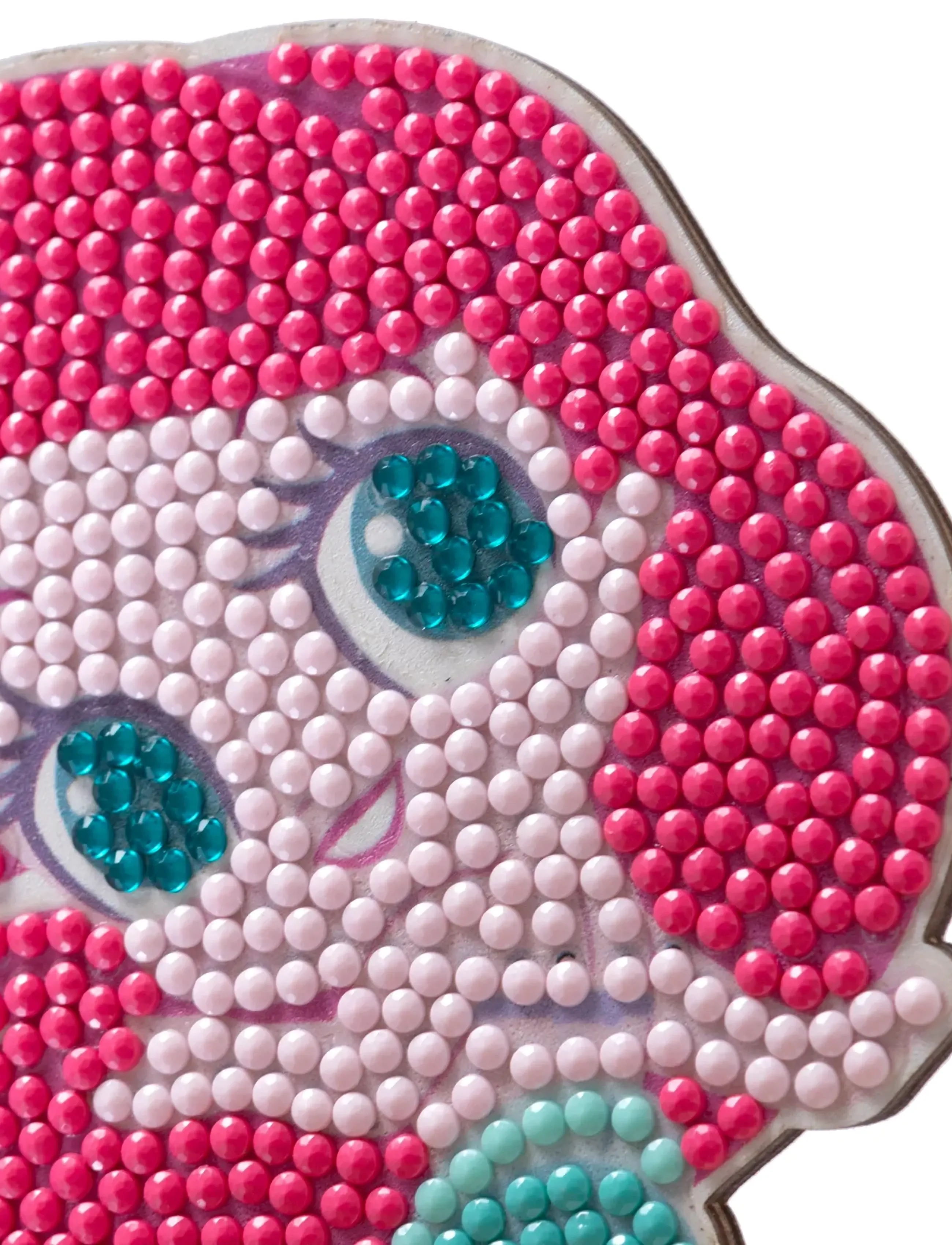 Crystal Art - Little Mermaid, Crystal Art Buddies - kreasæt - pink - 2