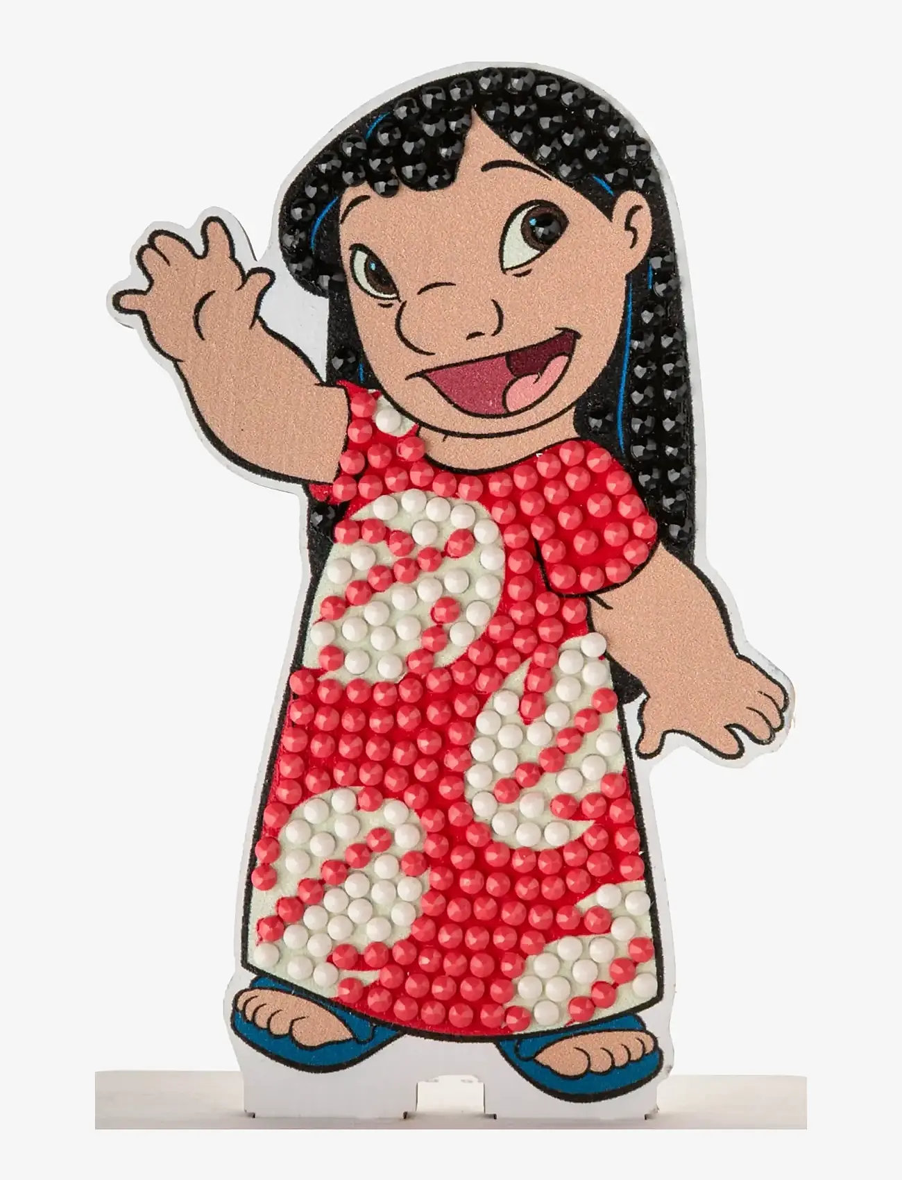 Crystal Art - Lilo, Crystal Art Buddies - kreasæt - red - 0