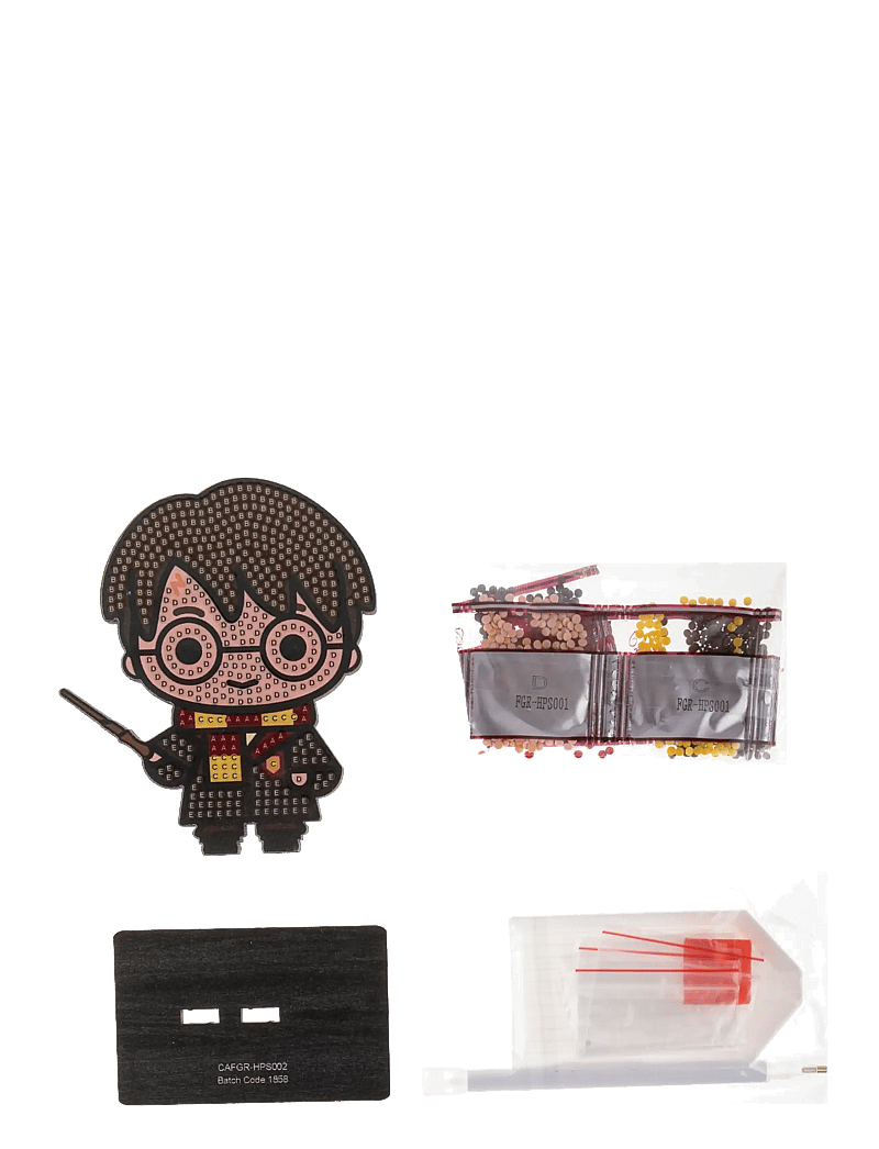 Crystal Art - Harry Potter, Crystal Art Buddies - askartelusarja - black - 1