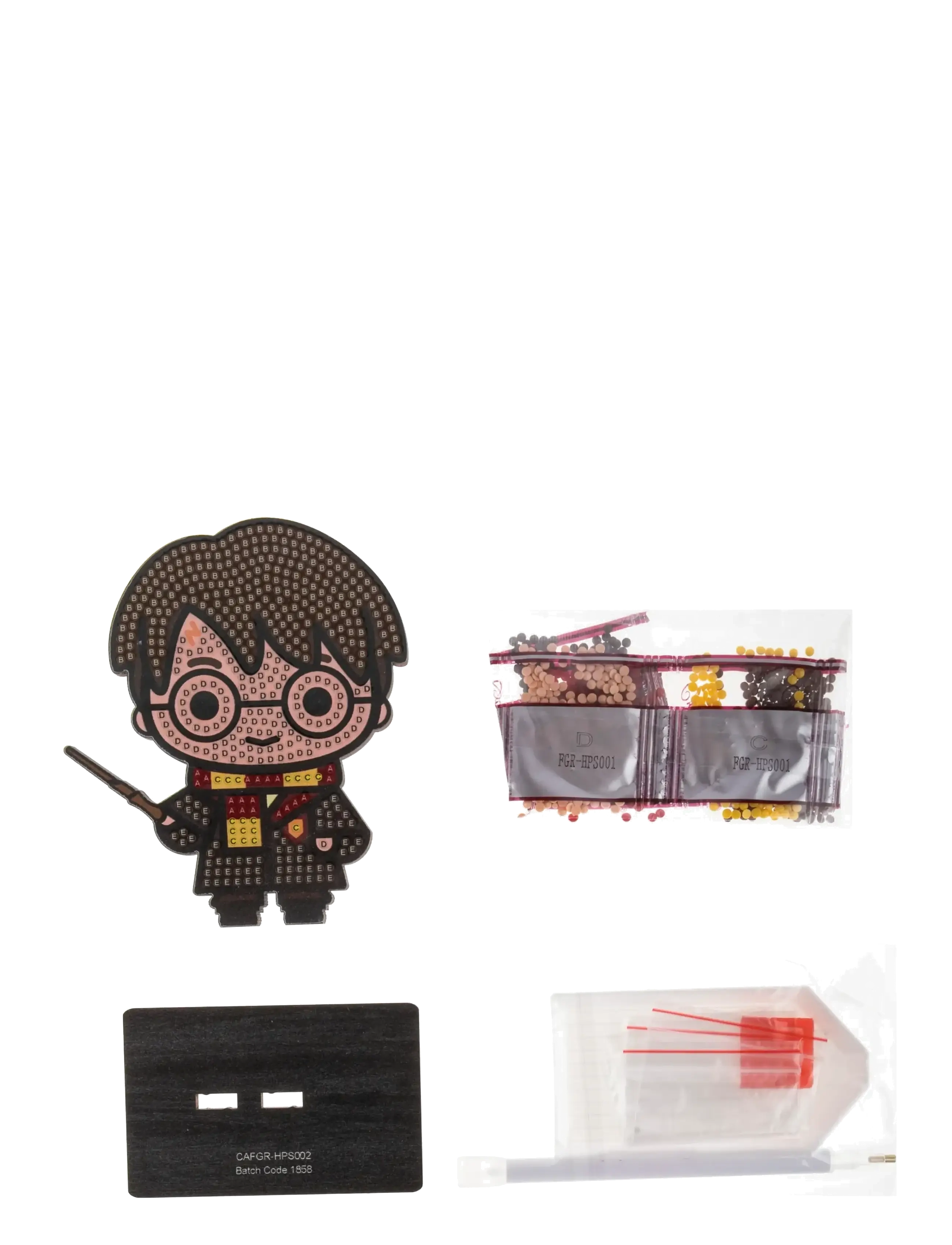 Crystal Art - Harry Potter, Crystal Art Buddies - black - 1