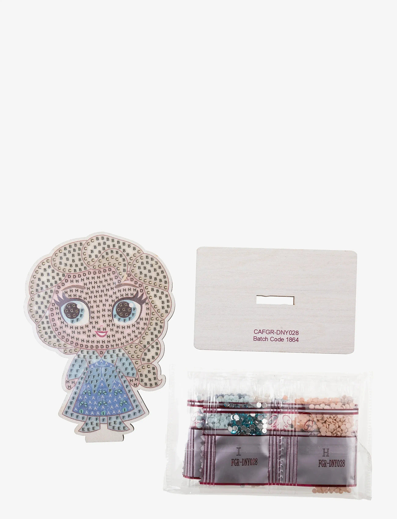 Crystal Art - Elsa, Crystal Art Buddies - pysselset - blue - 1