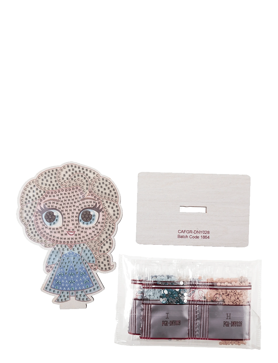 Crystal Art - Elsa, Crystal Art Buddies - askartelusetit - blue - 1