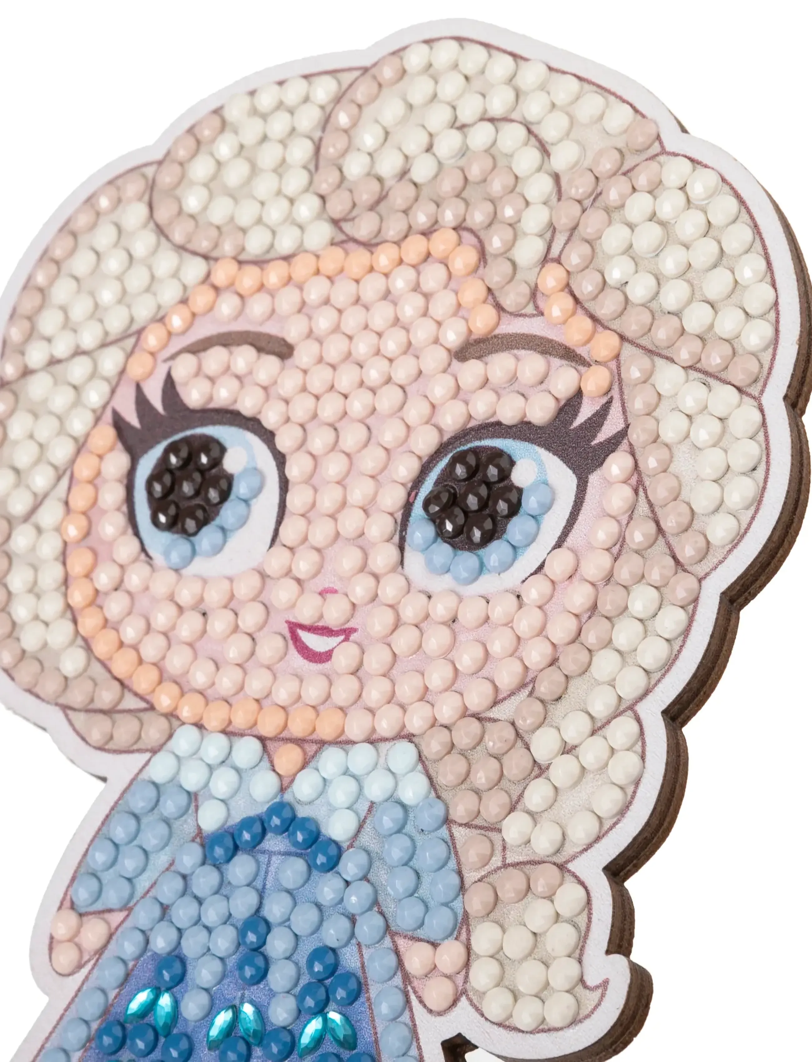 Crystal Art - Elsa, Crystal Art Buddies - hobbysett - blue - 2