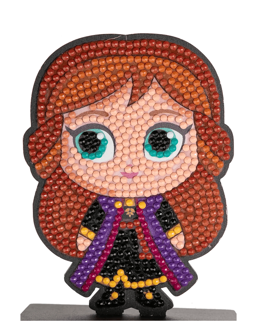 Crystal Art - Anna, Crystal Art Buddies - föndursett - blue - 0