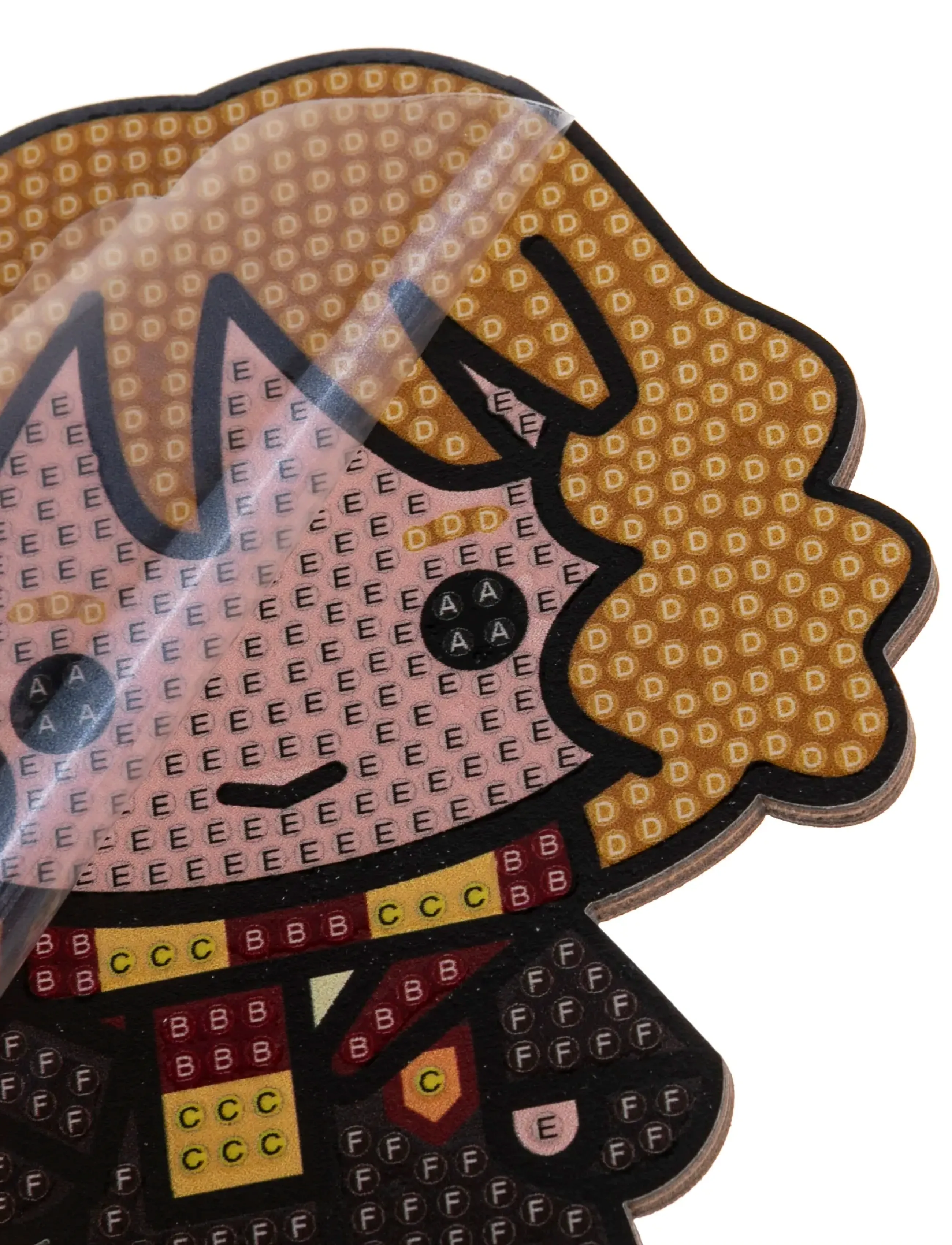 Crystal Art - Hermione Granger, Crystal Art Buddies - föndursett - brown - 2