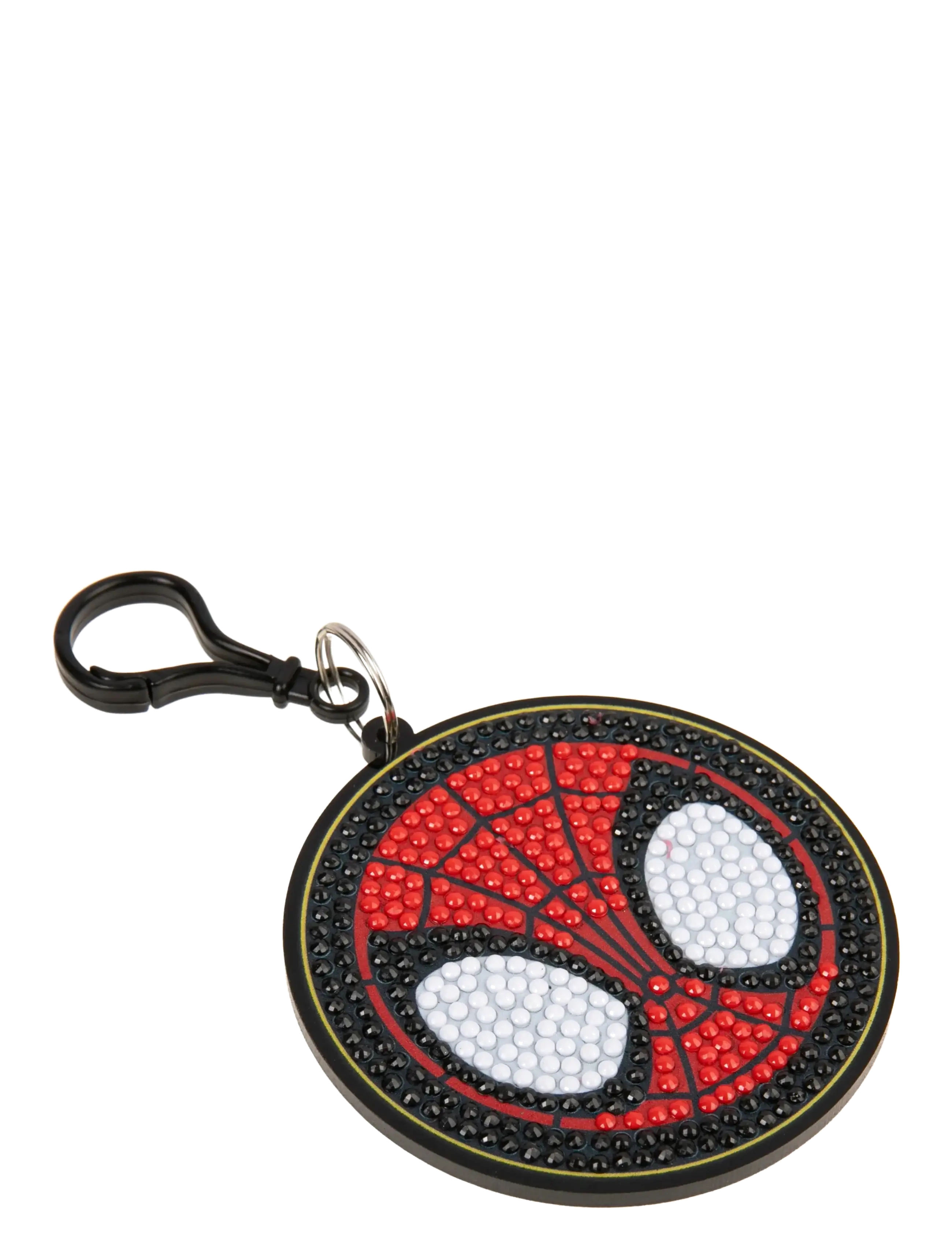 Crystal Art - Spider-Man, Crystal Art Bag Charms - kreasæt - red - 1