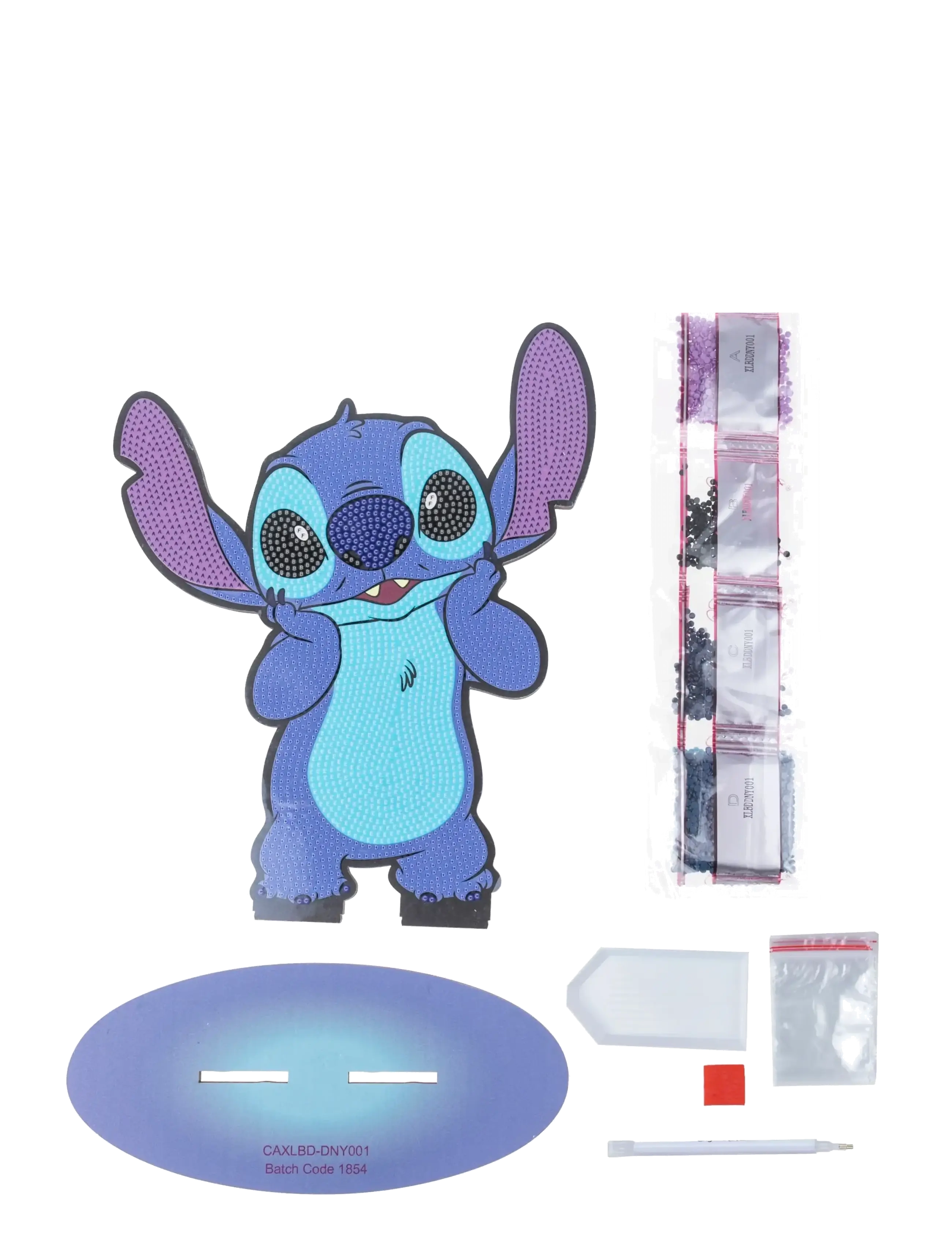 Crystal Art - Stitch, Crystal Art Buddies XL! - kreasæt - blue - 1