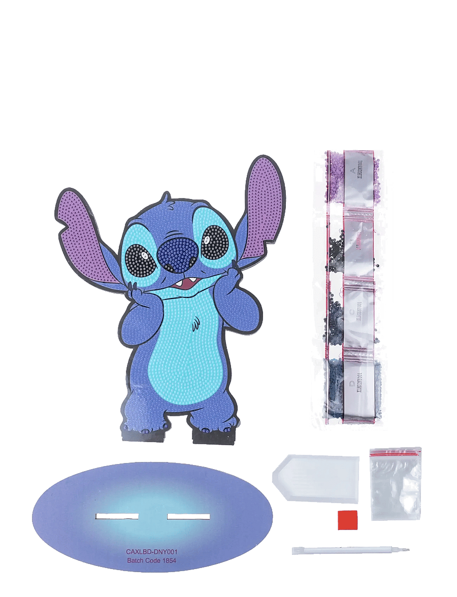 Crystal Art - Stitch, Crystal Art Buddies XL! - askartelusetit - blue - 1