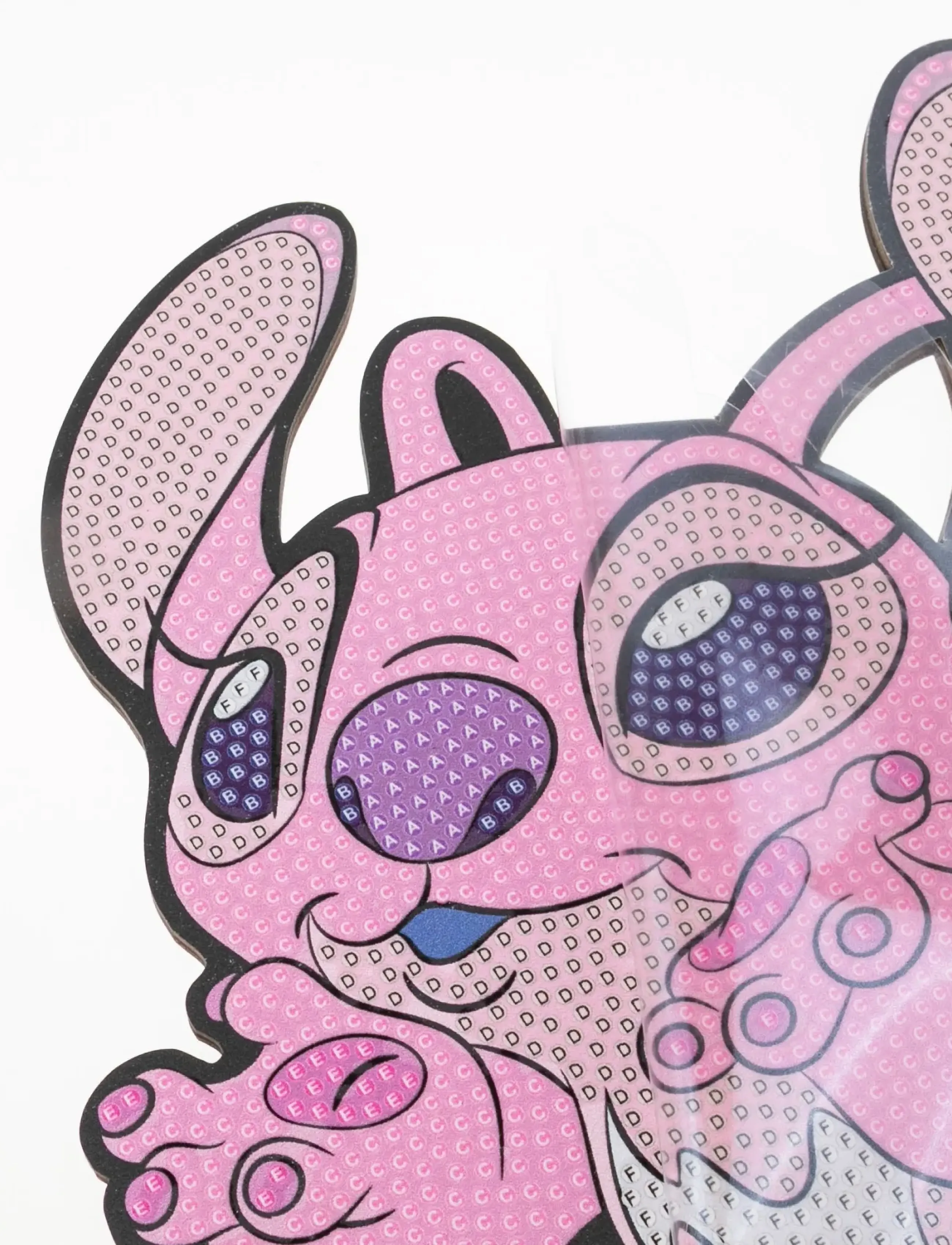 Crystal Art - Angel, Crystal Art Buddies XL! - kreasæt - pink - 2
