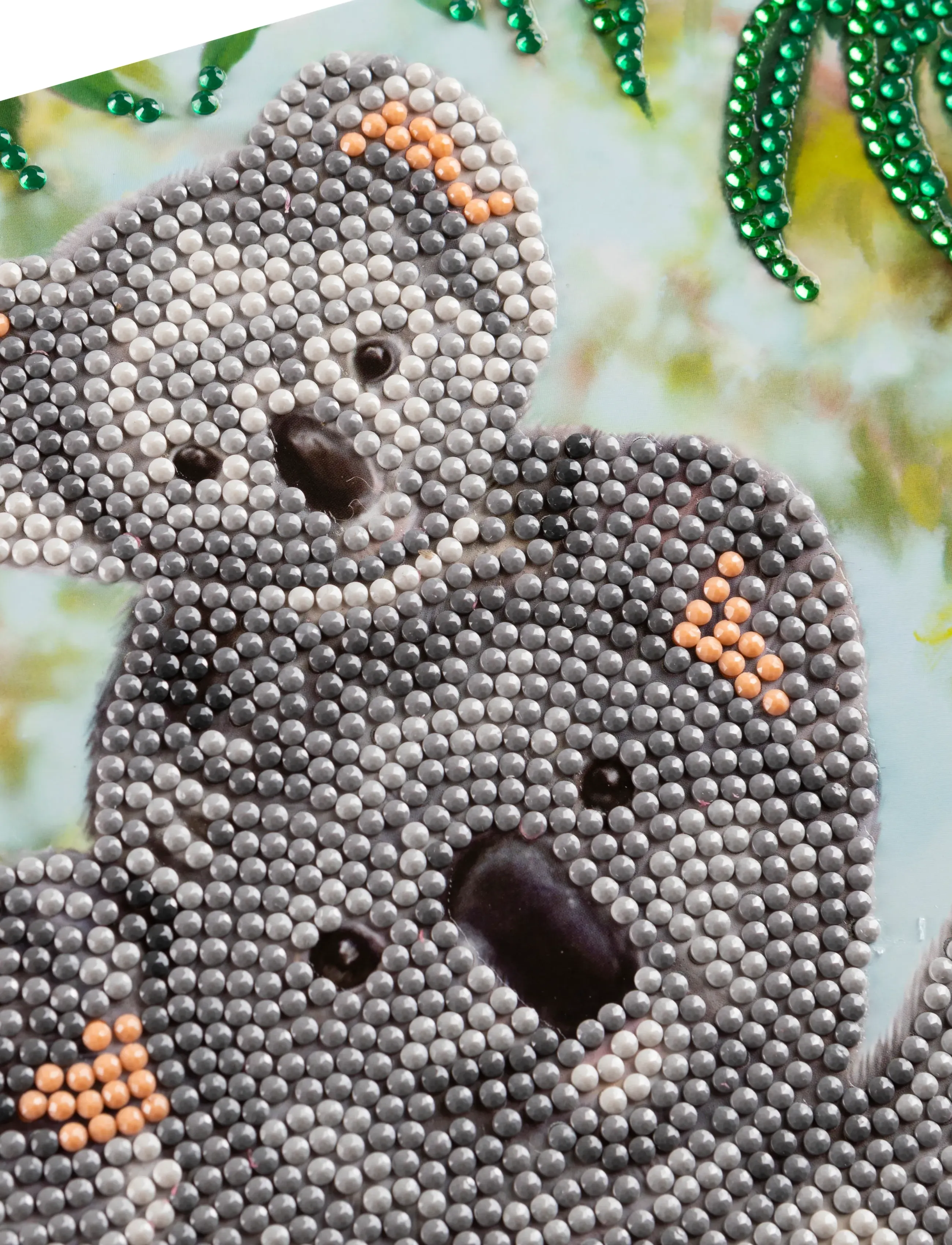 Crystal Art - Baby Koala, Crystal Art Card Kit - kreasæt - grey - 2