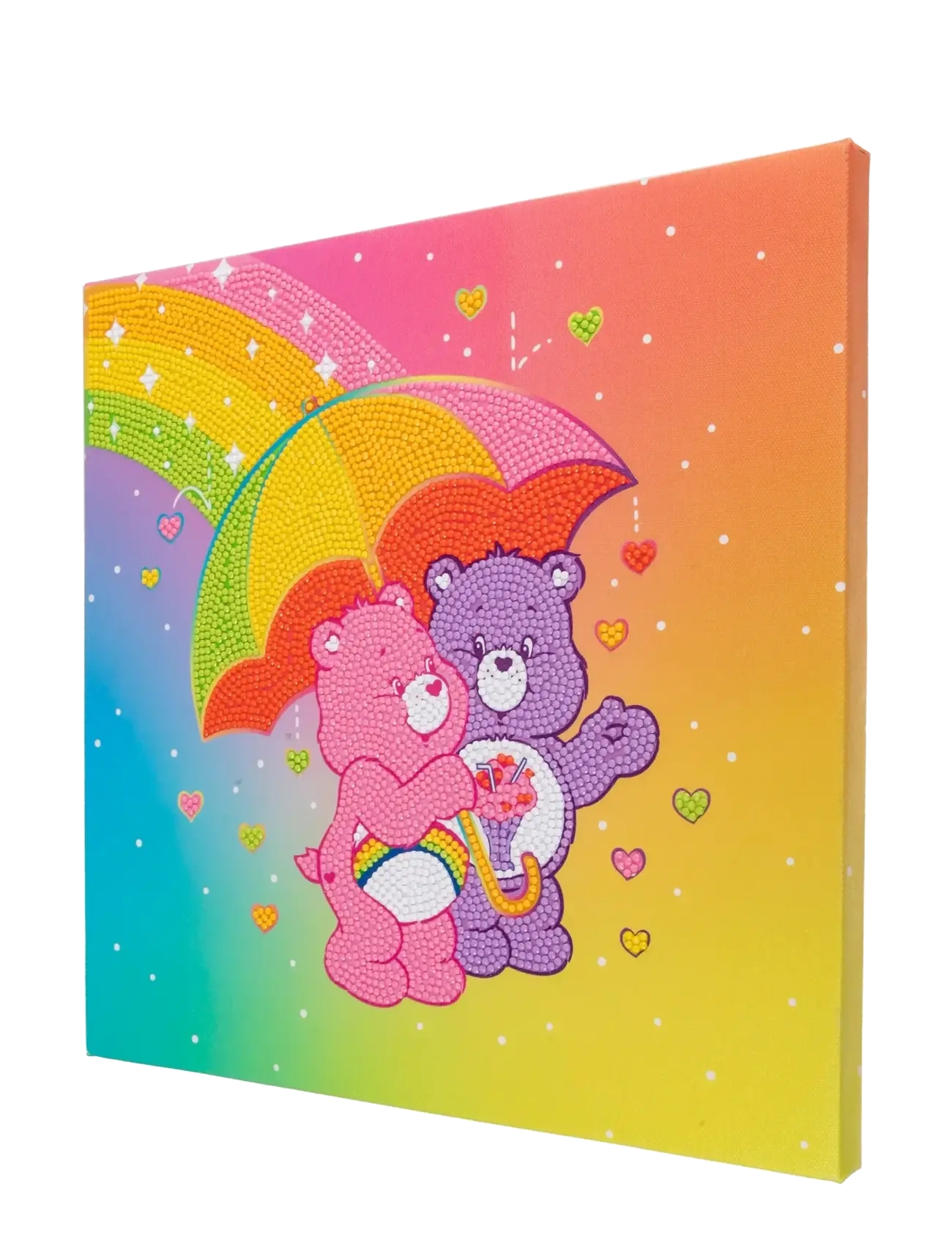 Crystal Art - Showered with Love, 30x30cm Crystal Art Kit - kreasæt - multi coloured - 1