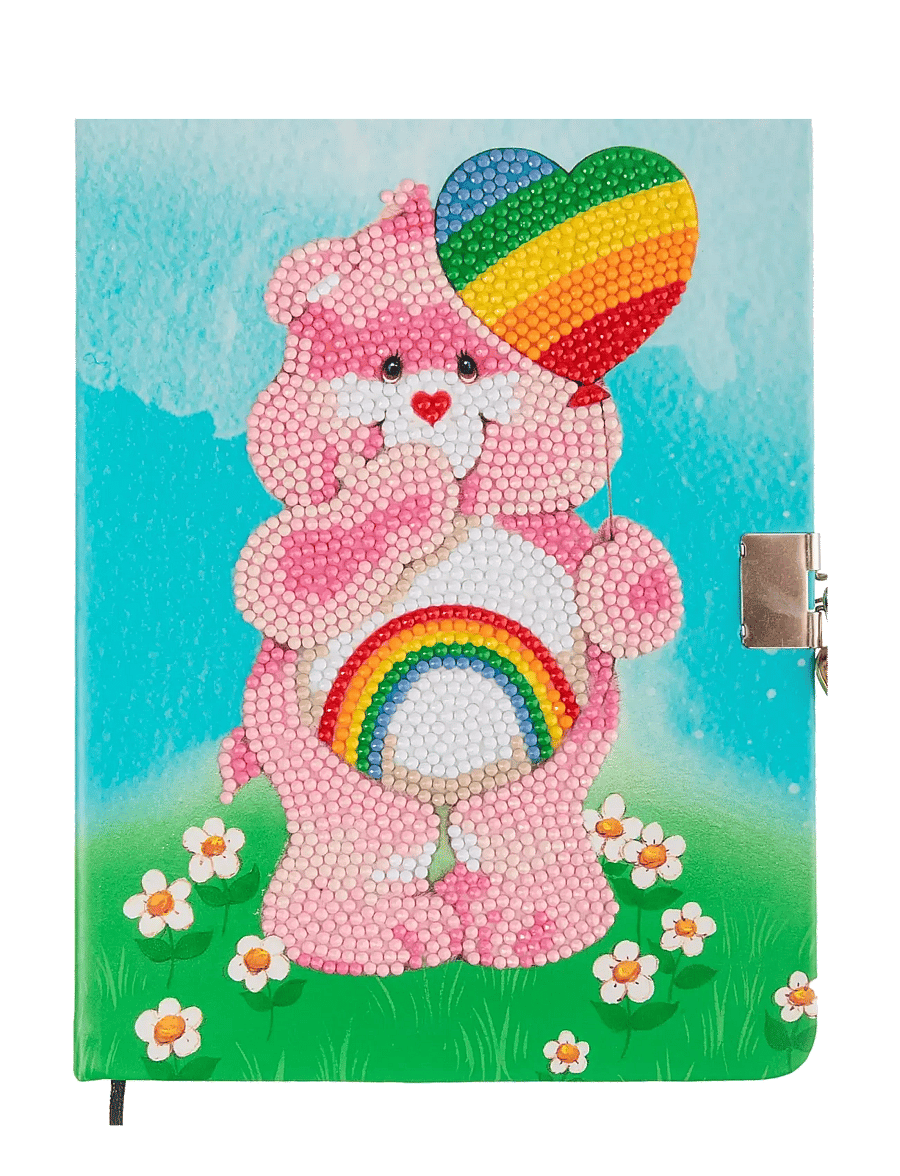 Crystal Art - Cheer Bear, Crystal Art Secret Diary - askartelusetit - multi coloured - 0
