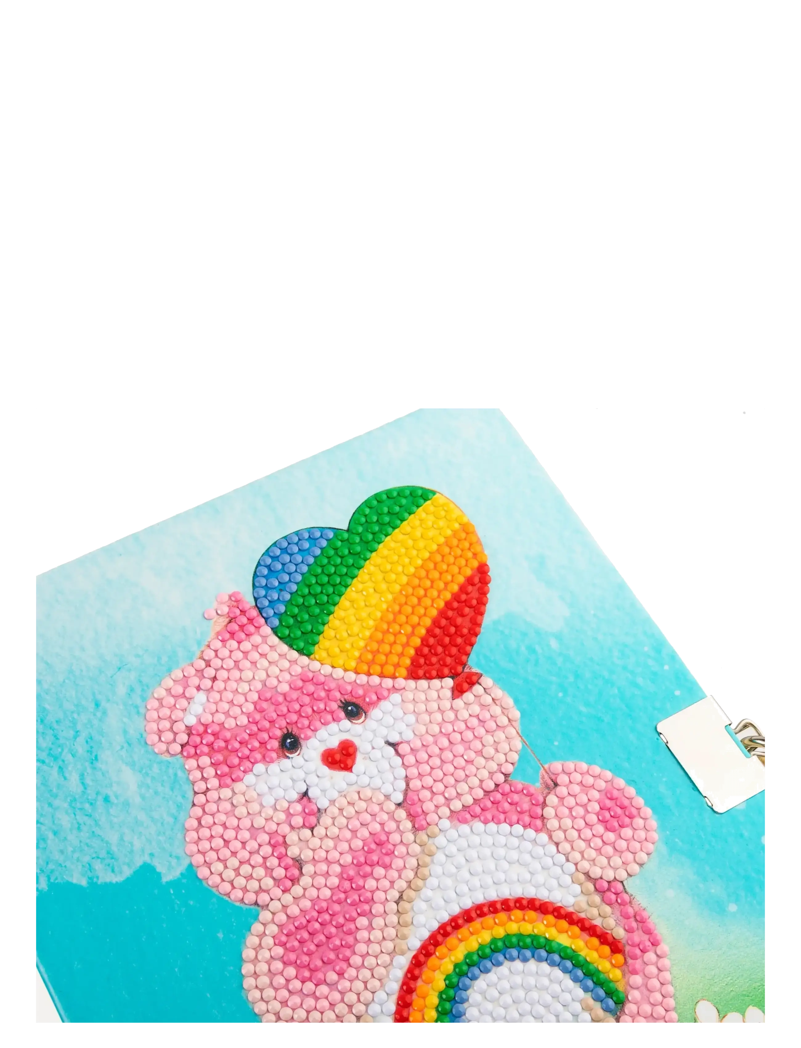 Crystal Art - Cheer Bear, Crystal Art Secret Diary - pysselset - multi coloured - 1