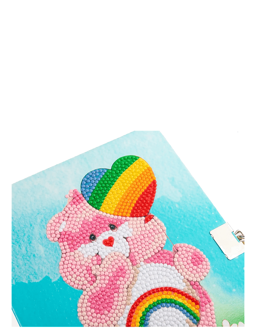 Crystal Art - Cheer Bear, Crystal Art Secret Diary - askartelusetit - multi coloured - 1