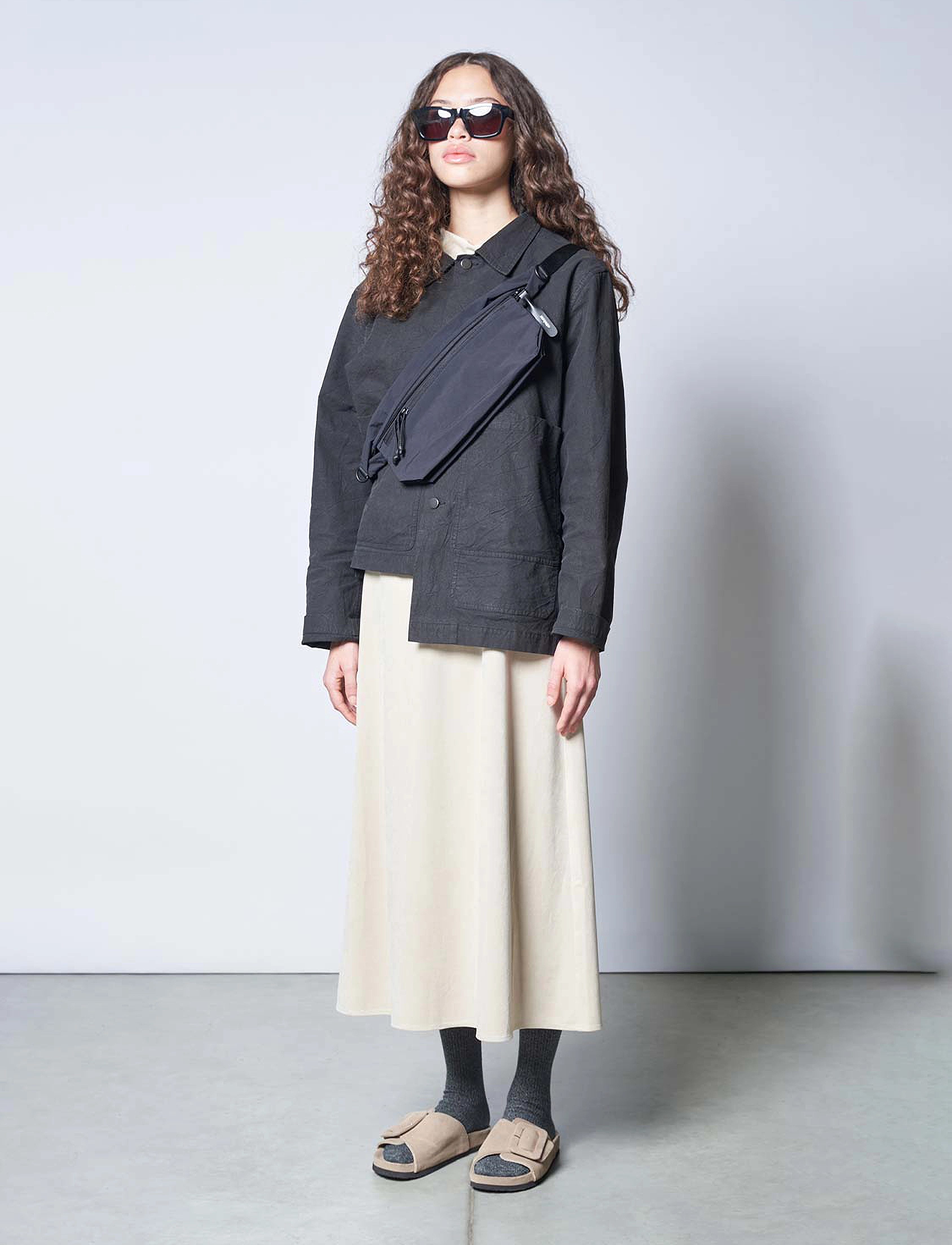 Côte & Ciel Adda Plus Komatsu Onibegie Nylon Black, One Size, Bags, Schwarz - Crossbody Männerswear