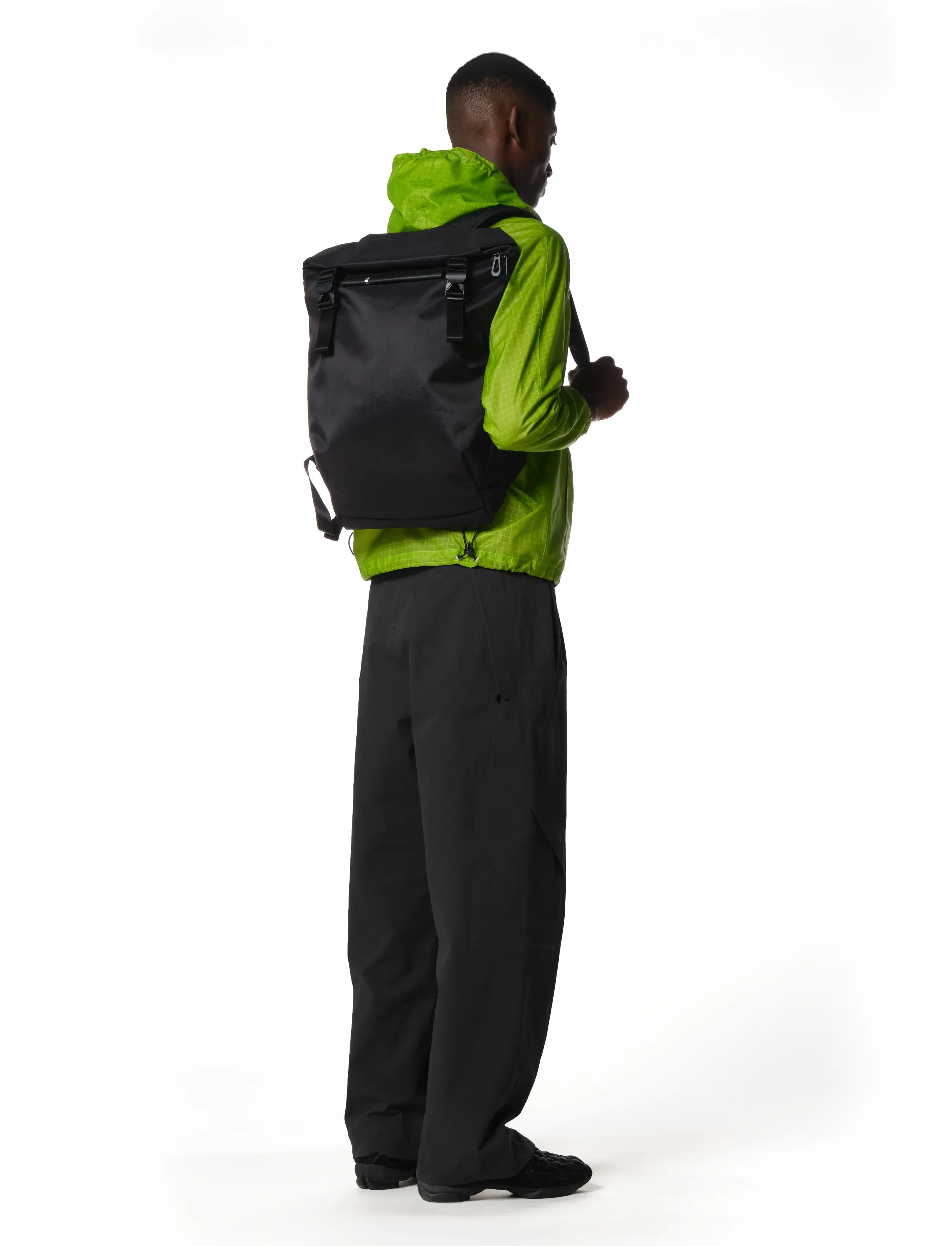 Côte & Ciel Venta Satellite, One Size 47 cm, Black, Backpacks > Rolltop Backpacks, Herre