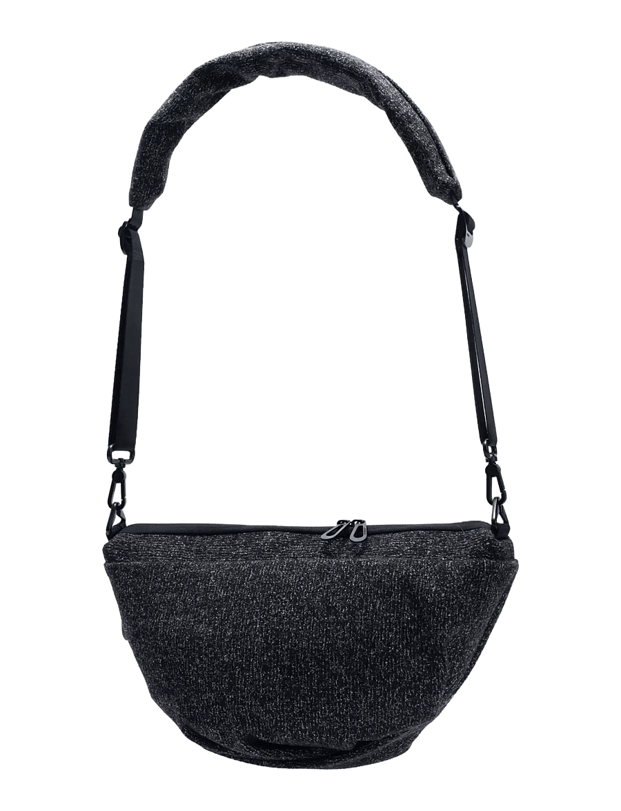 Côte & Ciel - Orne Tweed - skuldertasker - anthracite - 0
