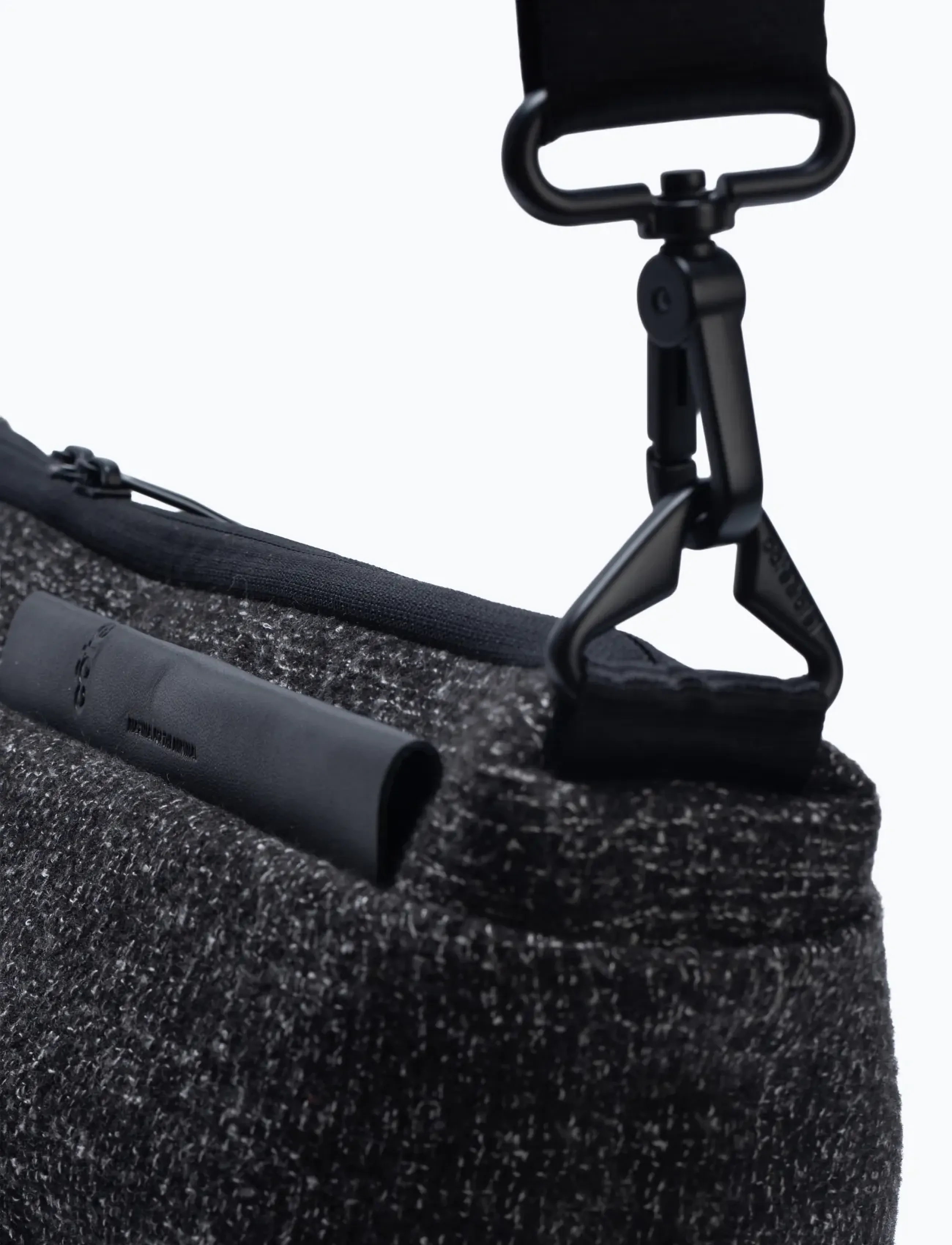 Côte & Ciel - Orne Tweed - skuldertasker - anthracite - 4