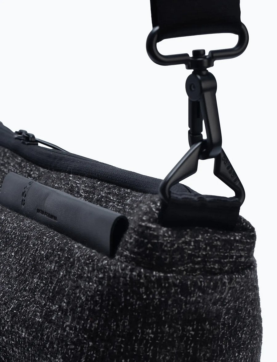 Côte & Ciel - Orne Tweed - skuldertasker - anthracite - 4
