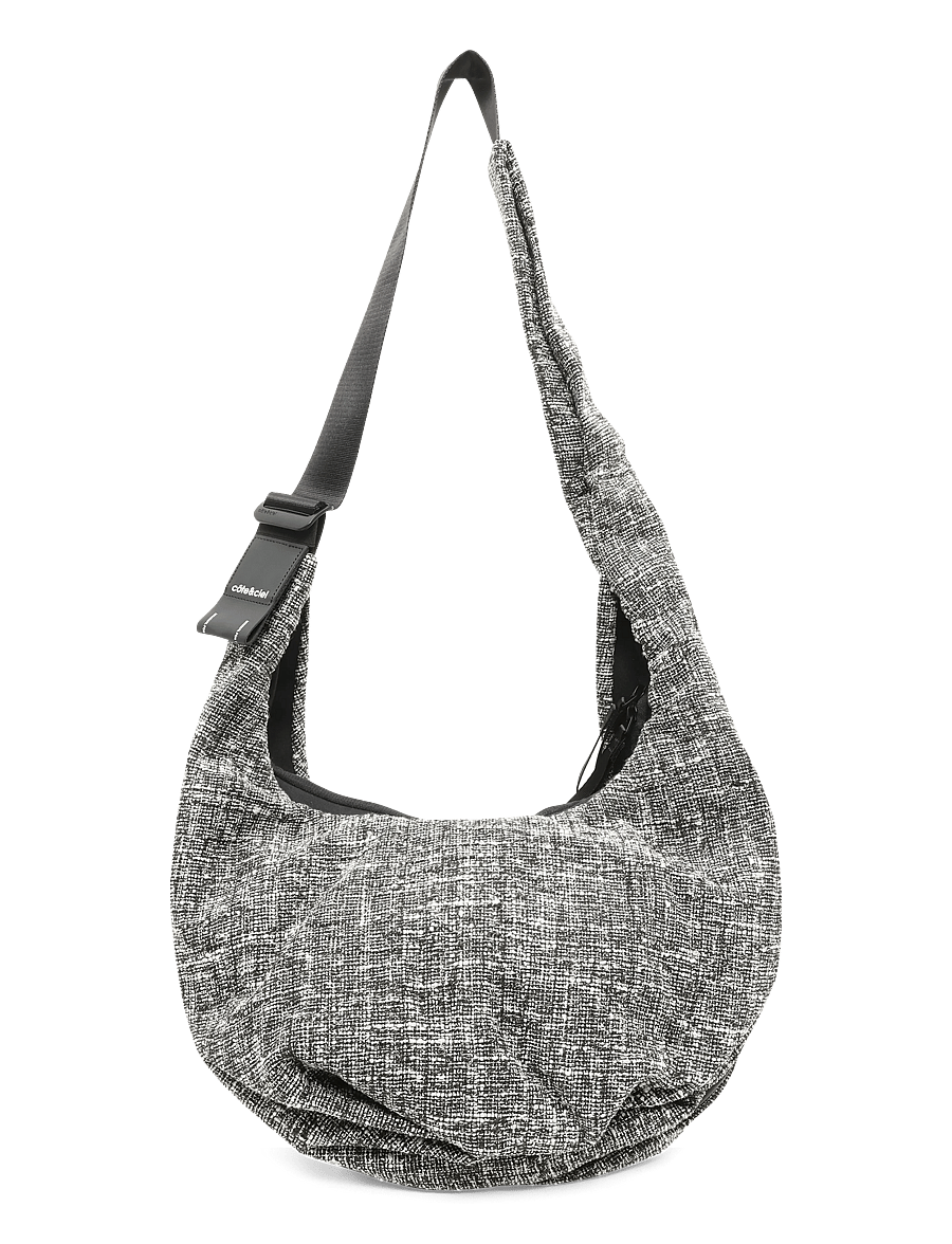 Côte & Ciel - Hyco S Tweed - schultertaschen - black and cream - 0