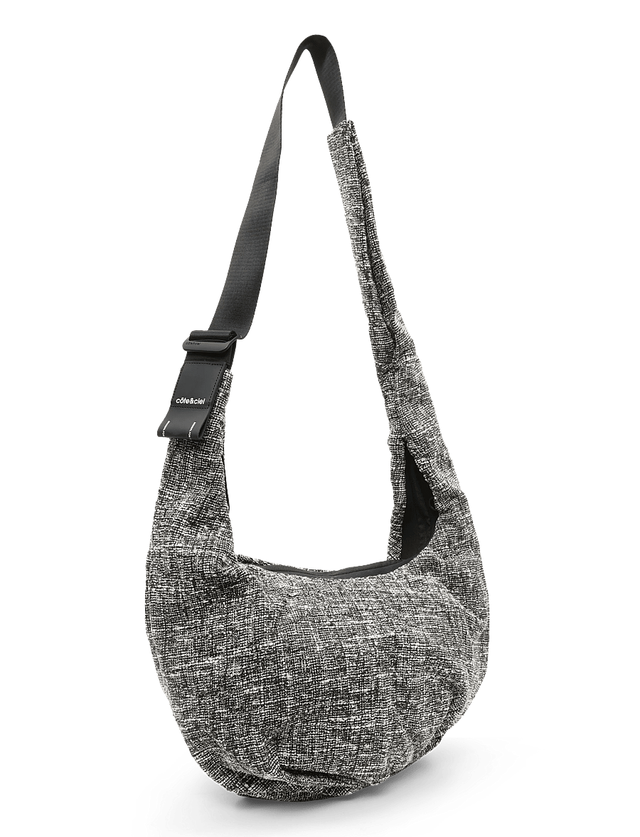 Côte & Ciel - Hyco S Tweed - schultertaschen - black and cream - 2