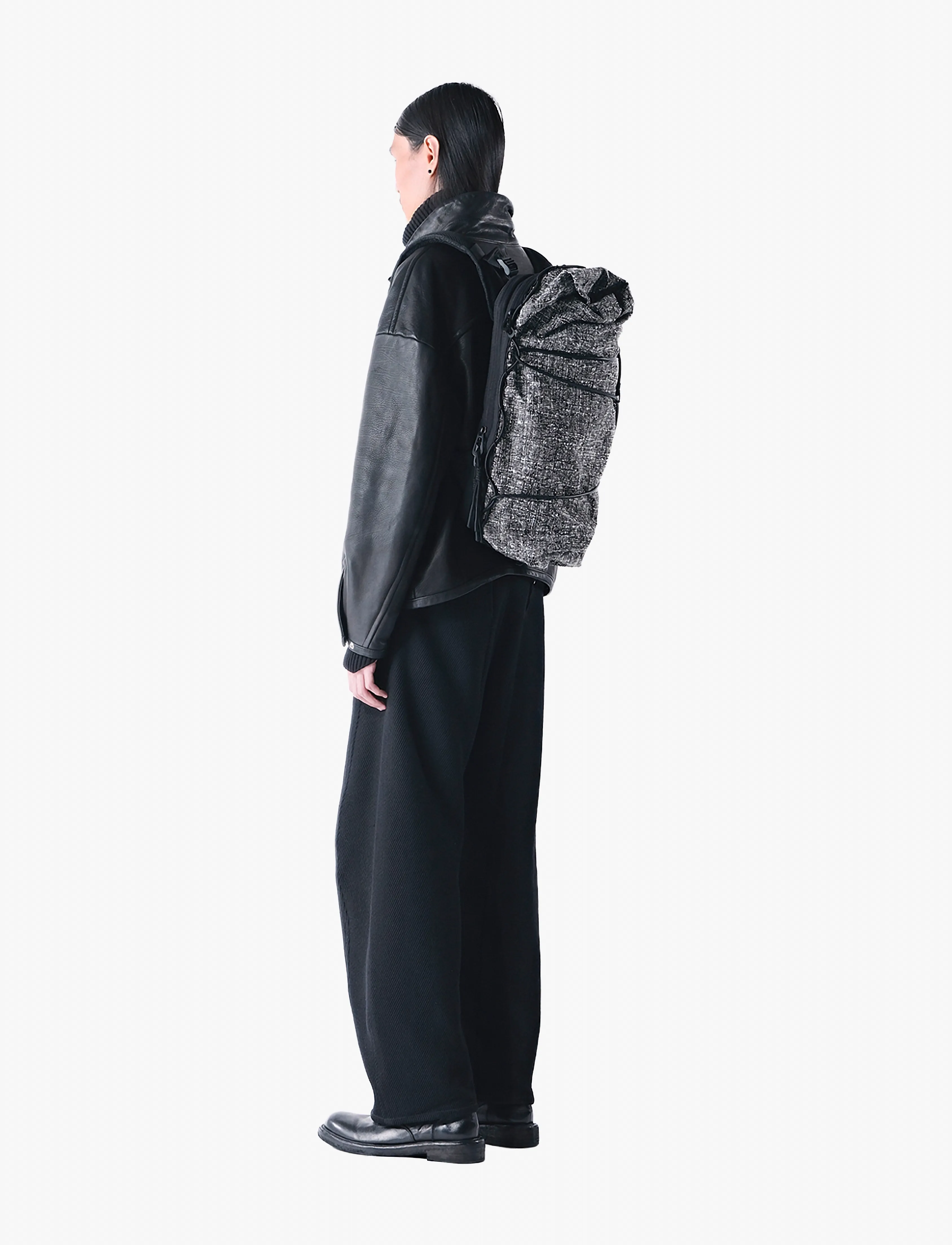 Côte & Ciel - Ladon Tweed - osta olukorra järgi - black and cream - 4