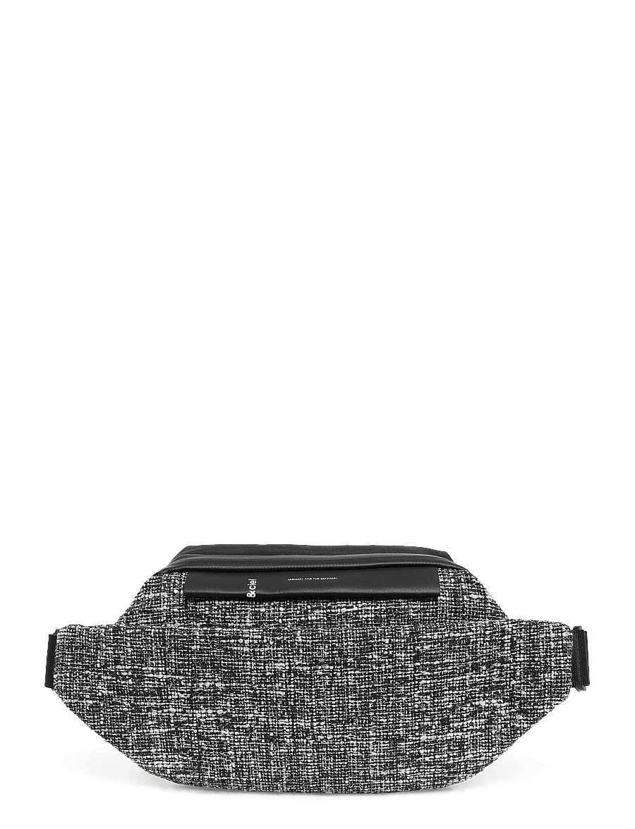 Côte & Ciel - Isarau S Tweed - skuldertasker - black and cream - 0