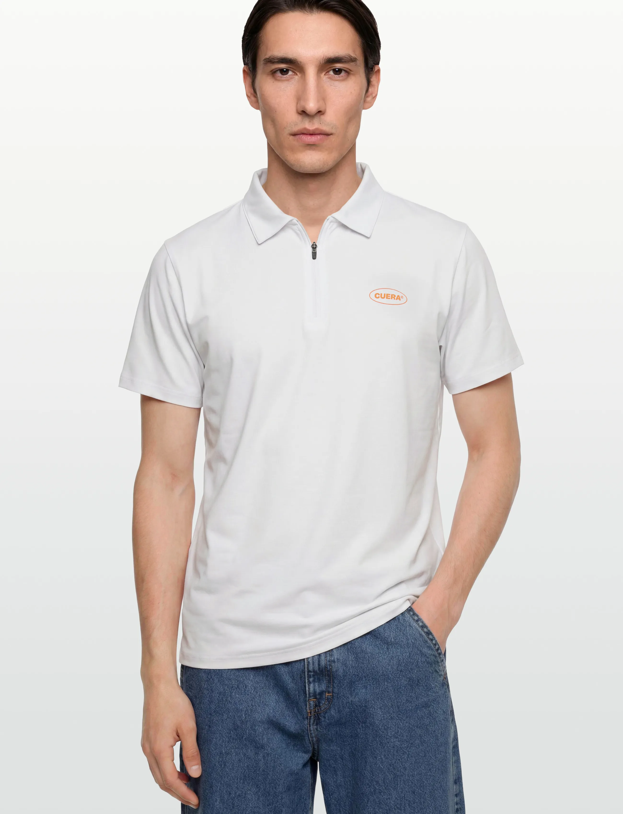Cuera - Oncourt Made Polo ss - kortærmede poloer - white - 3