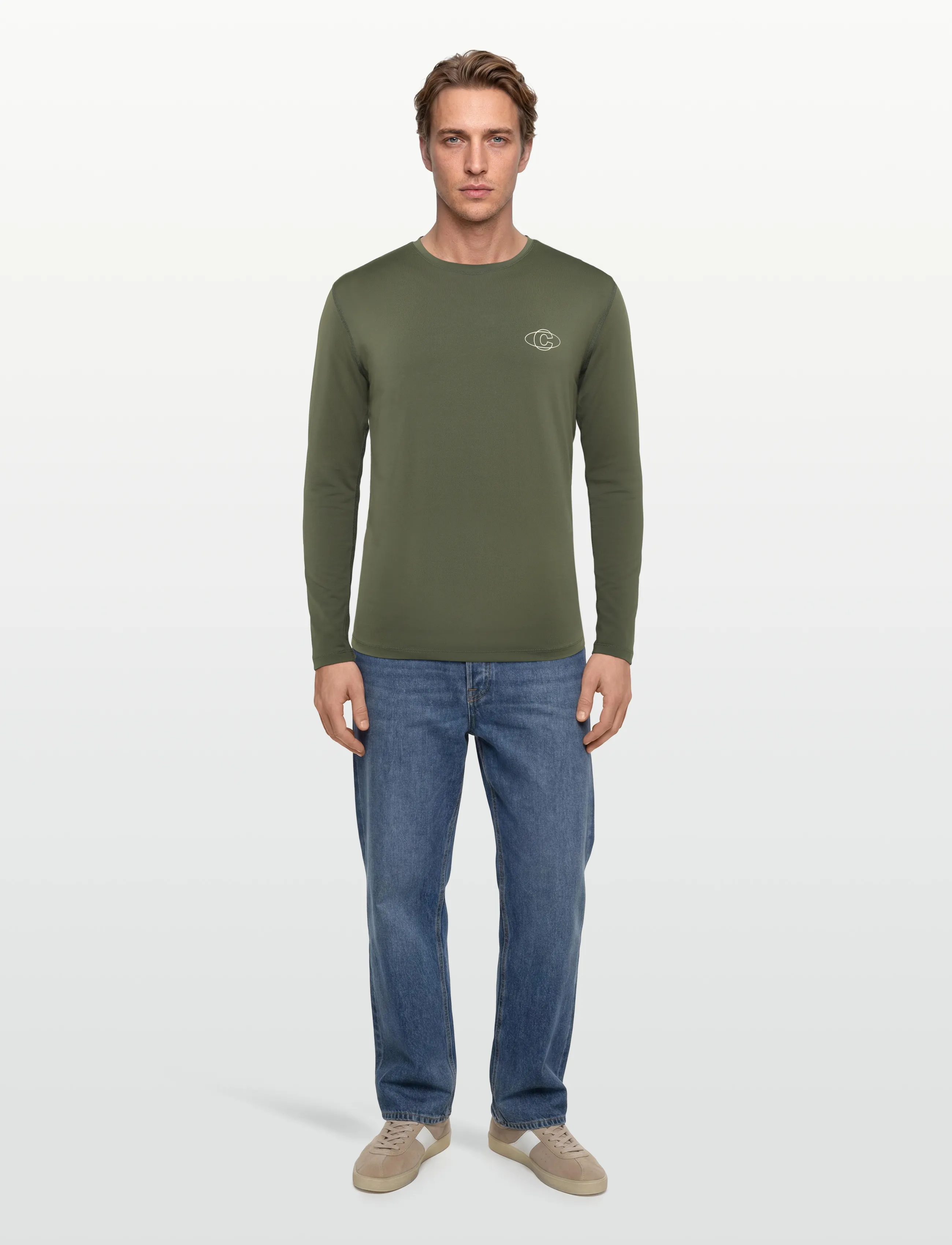 Cuera - Oncourt LS Layer T-Shirt - langærmede overdele - army - 4