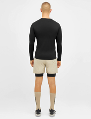 Cuera - Oncourt LS Layer T-Shirt - langarmshirts - black - 5